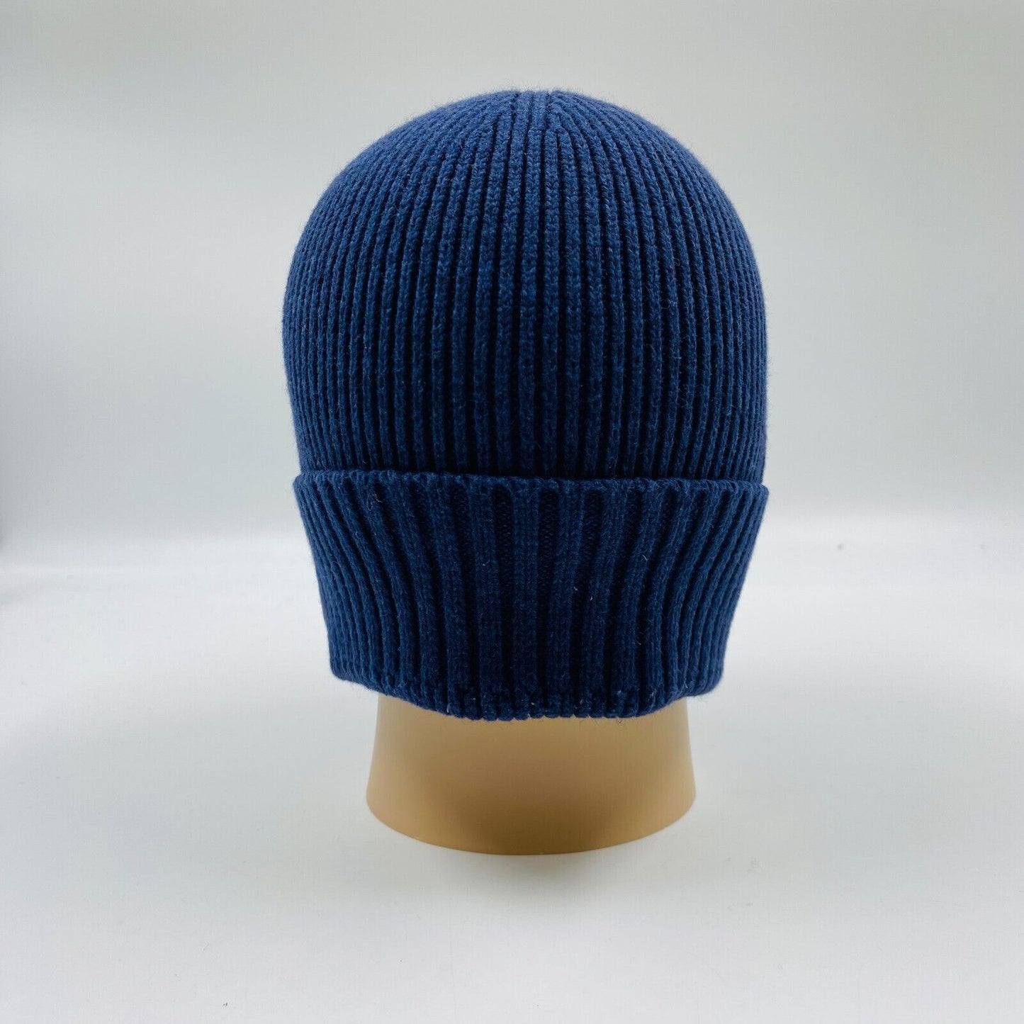 Camel Active Mens Dark Blue Cotton Cashmere Blend Beanie Winter Hat One Size