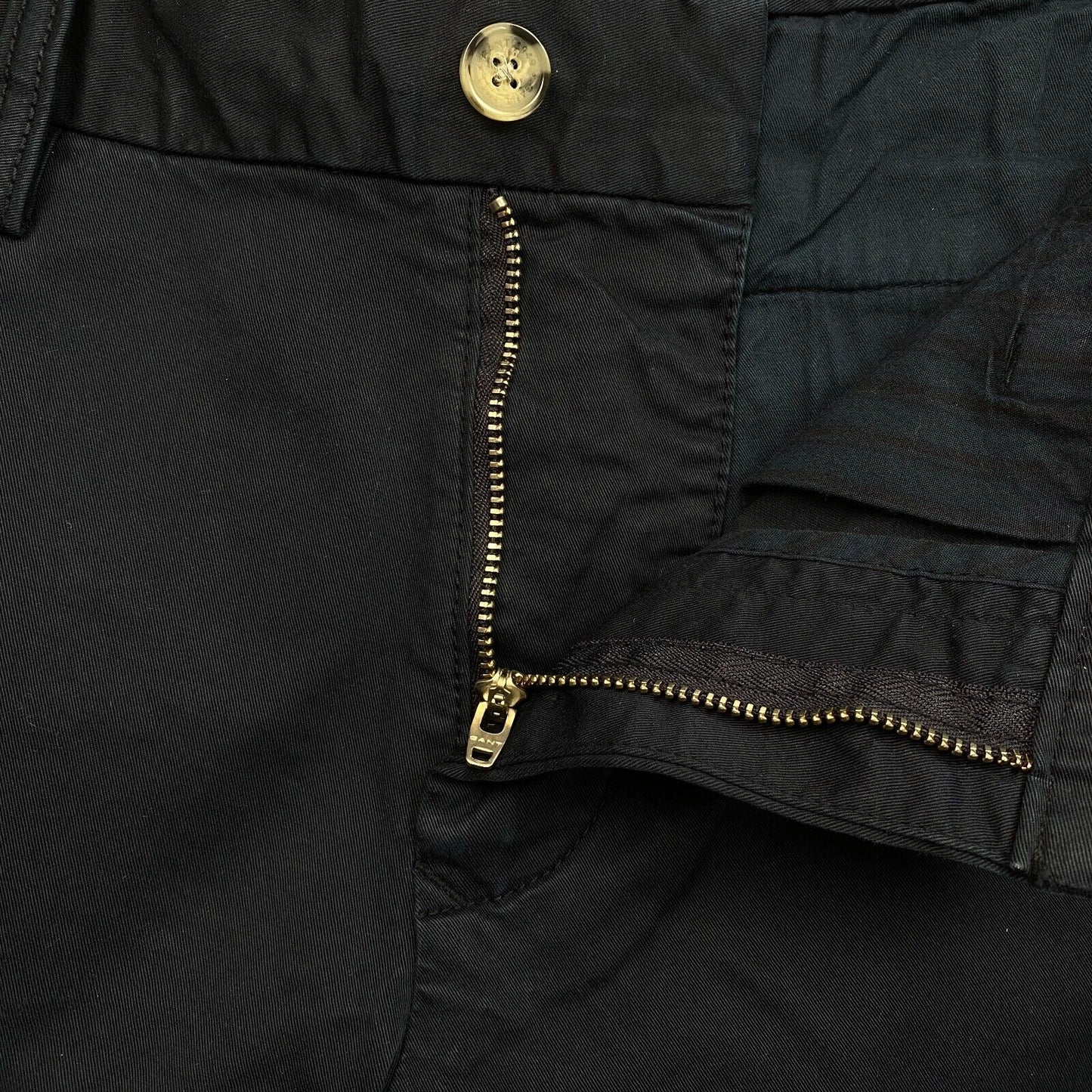 GANT Chinohose für jeden Tag, Marineblau, reguläre Passform, Größe W31 L32