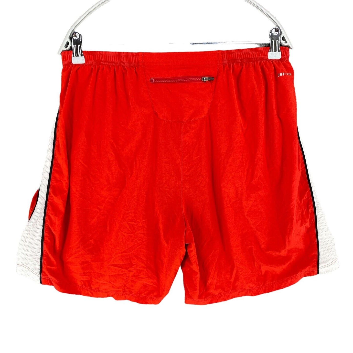 NIKE DRI-FIT Red Activewear Shorts Size L