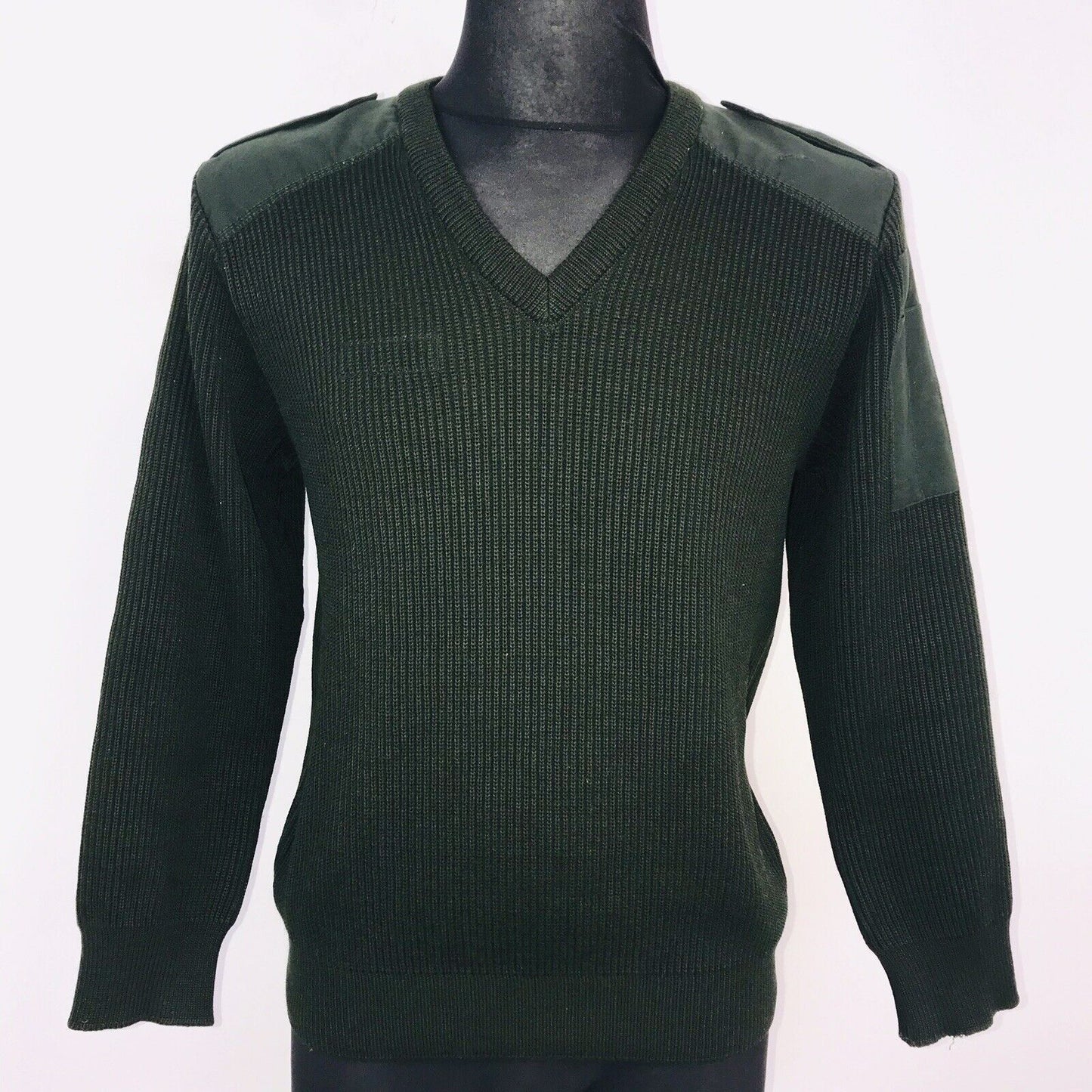 Official French Army Issue High Quality Green Jumper Sweater Size M