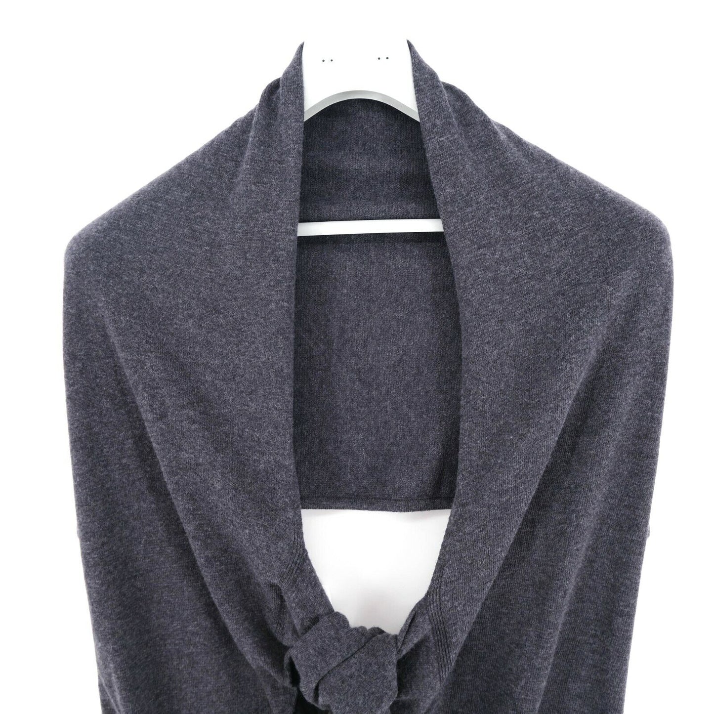 Eryn Brinie Dark Grey Cardigan Sweater One Size