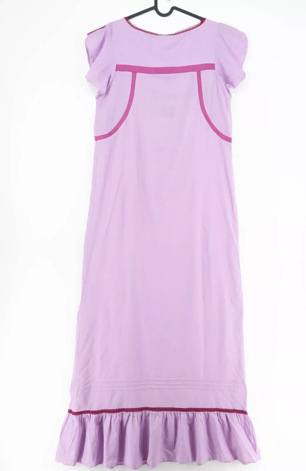 CUSTO Barcelona Light Purple Long Cotton Silk Dress Size 3 - M