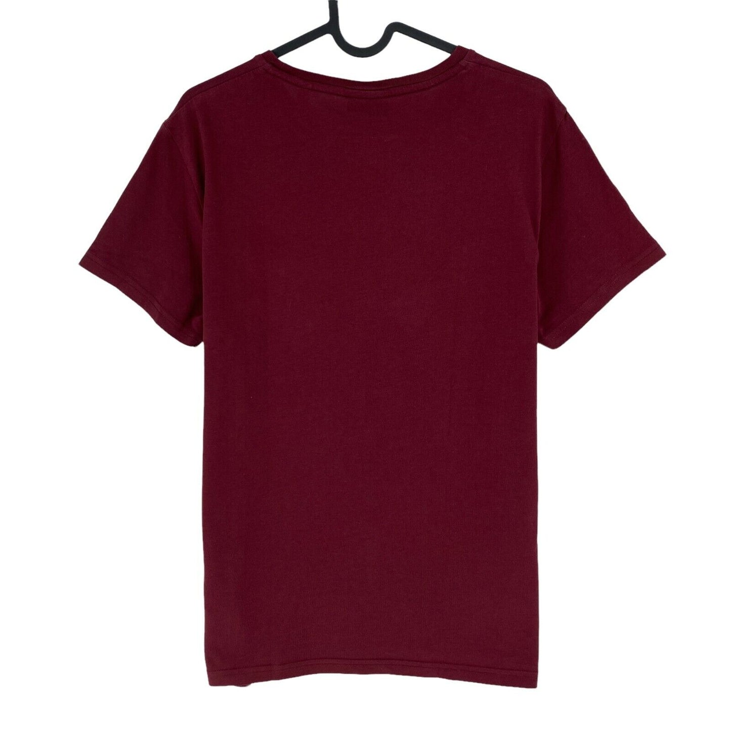 GANT Dark Red Logo Crew Neck T Shirt Size S