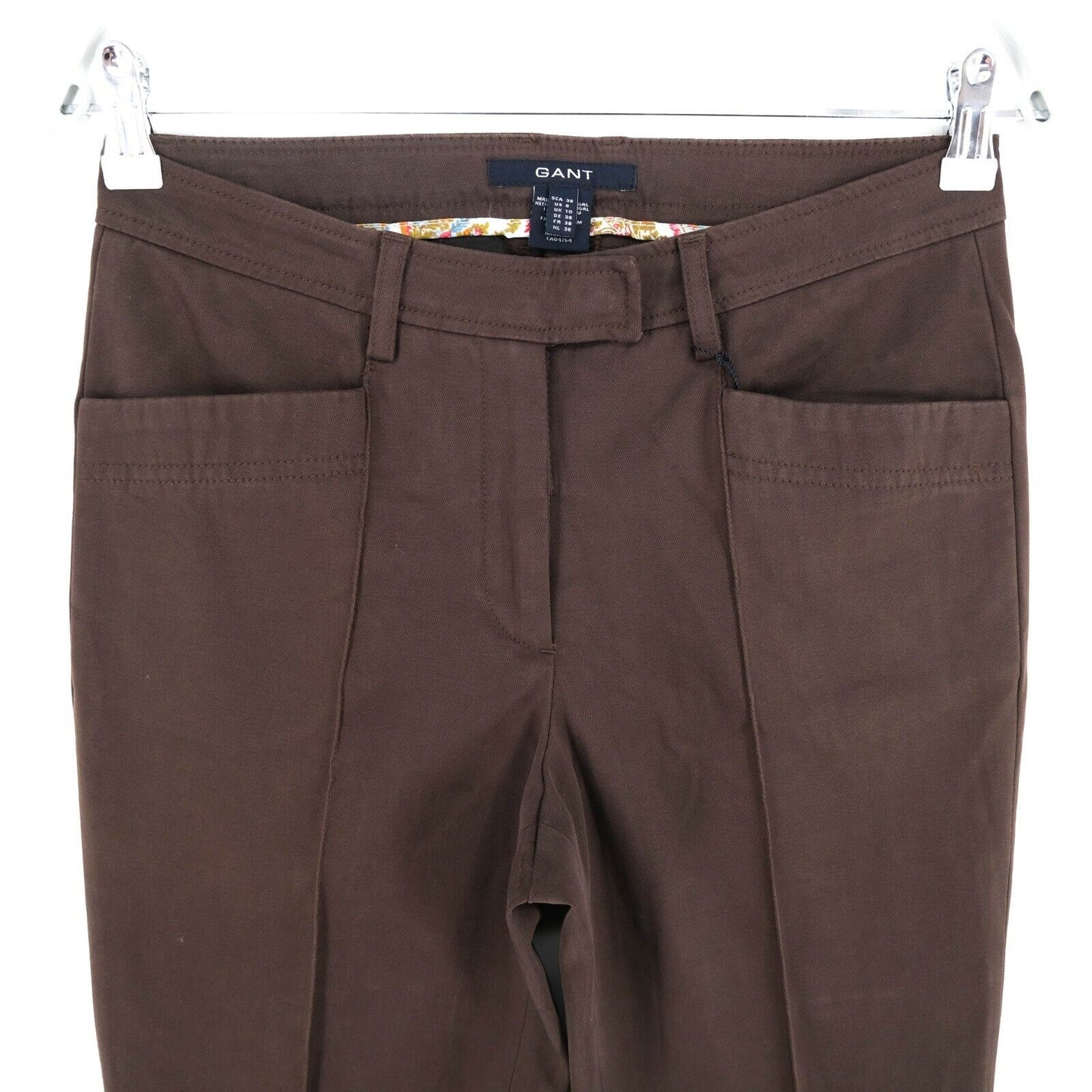 GANT Brown P Drain Pipe Pants Pantalon Taille EU 36 UK 10 US 6 EU 44 UK 18 US 14