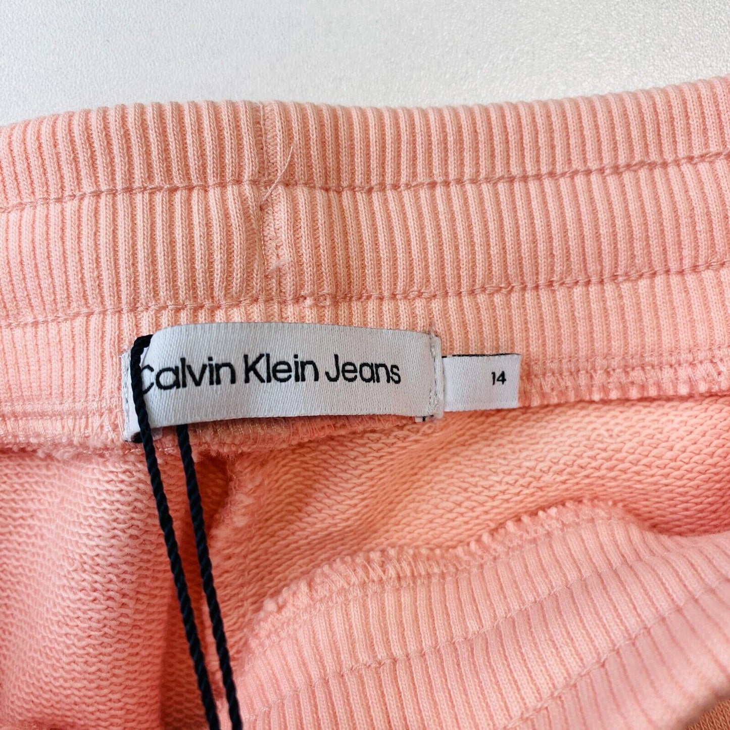 Calvin Klein Girls Pink Regular Fit Sweatpants Trousers Size 14 Years