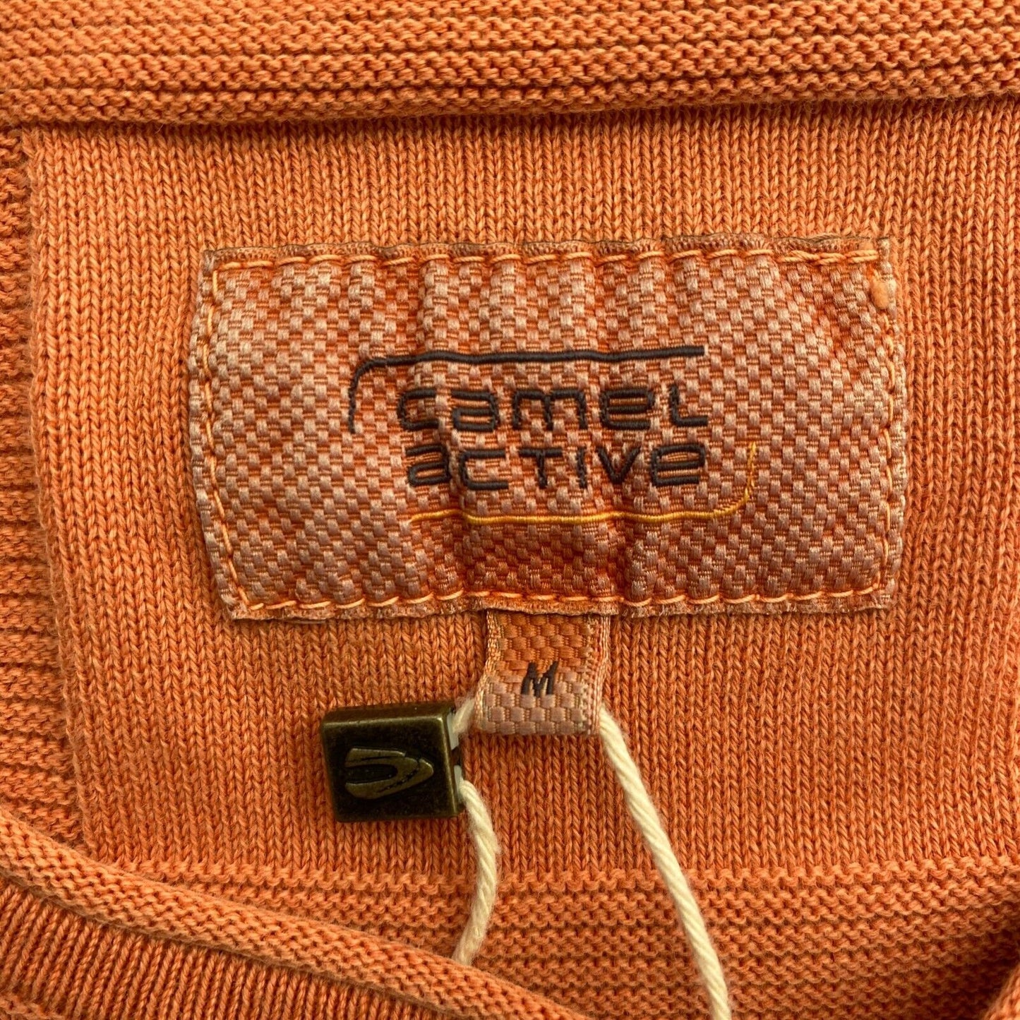 Camel Active Orange Crew Neck Jumper Pullover Size M