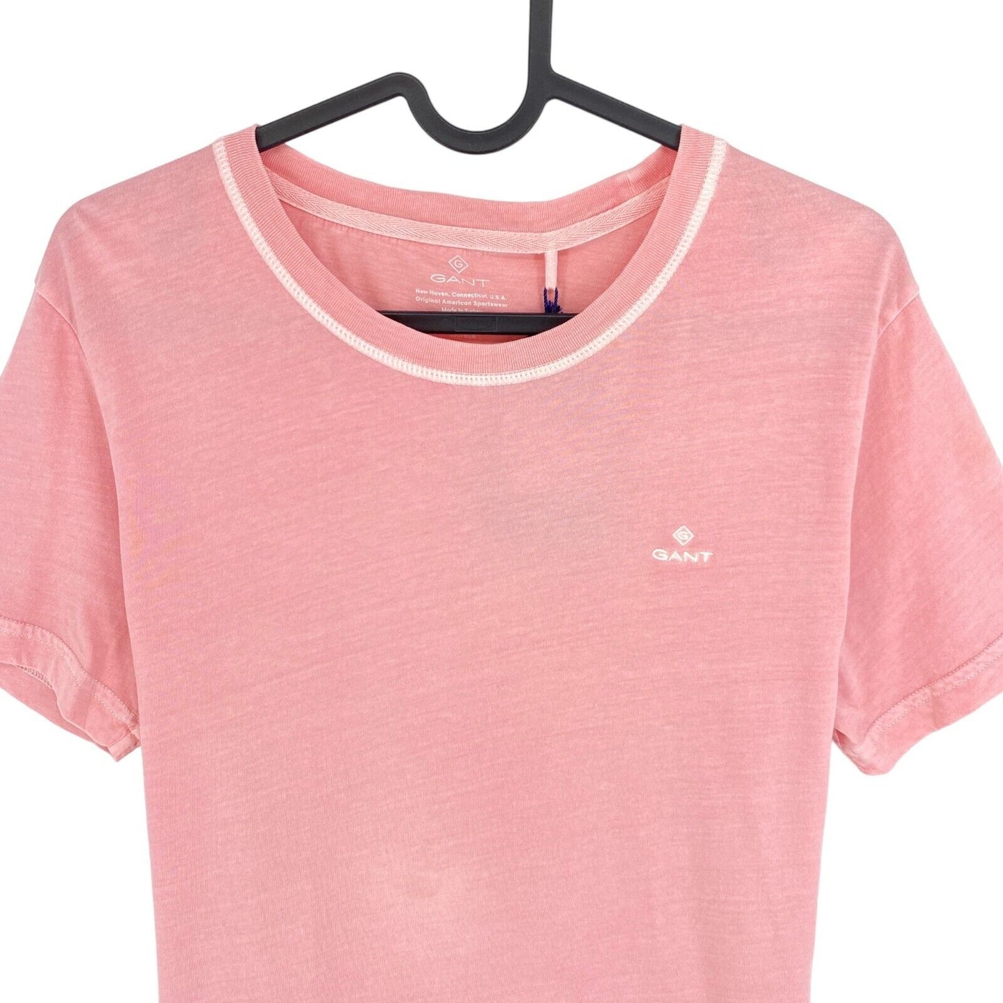 GANT Pink Sun Faded Crew Neck T-Shirt Size S