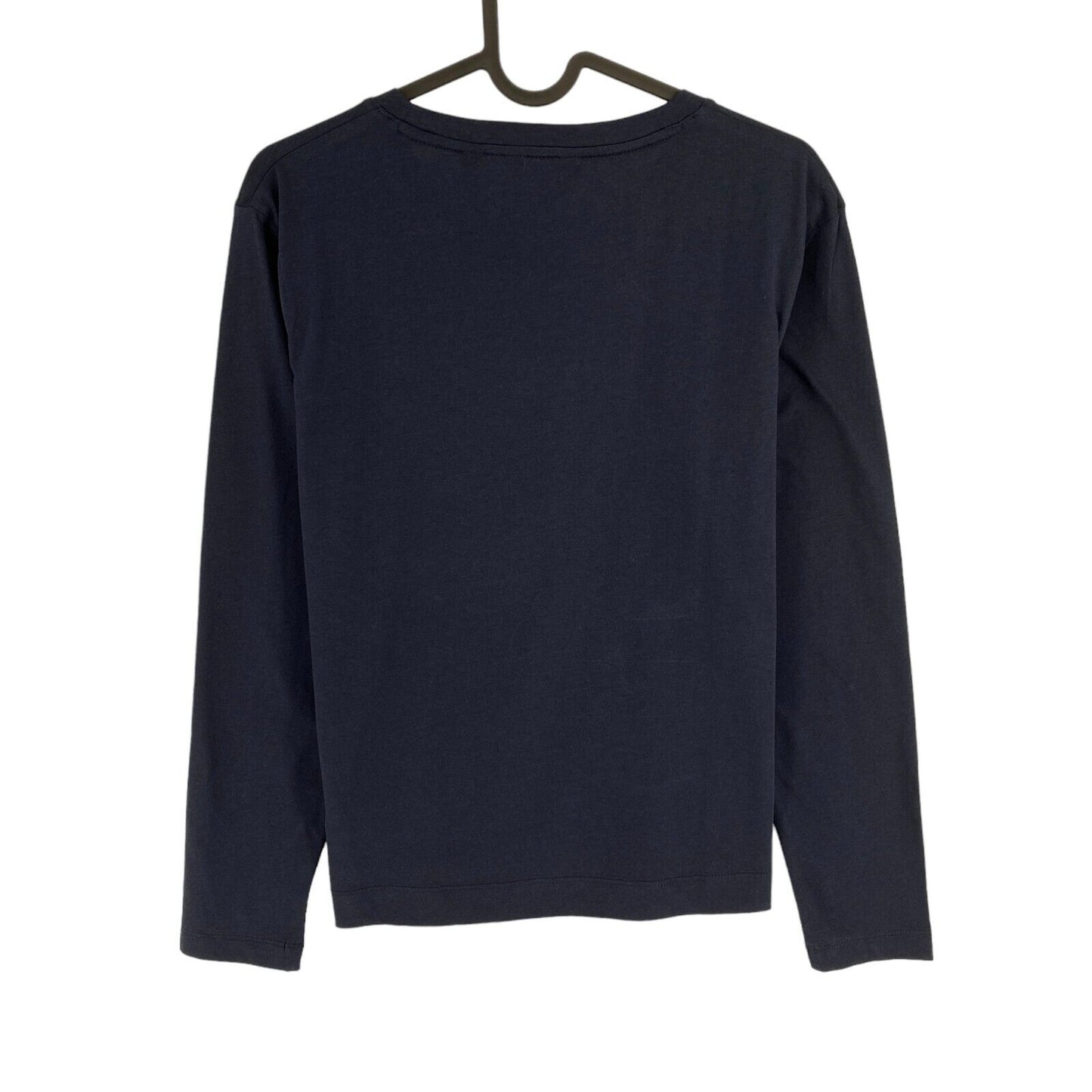 GANT Navy Blue Original Crew Neck Long Sleeves T Shirt Size M