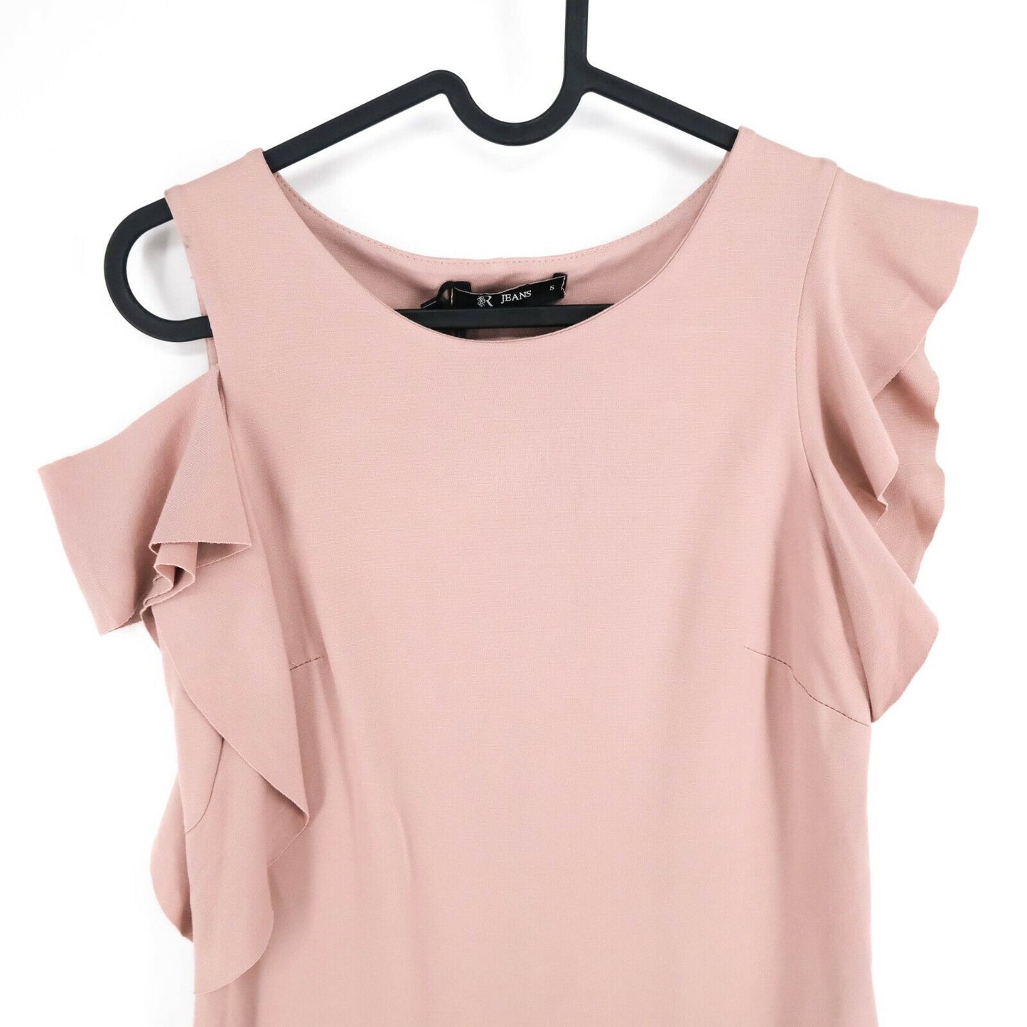 RINASCIMENTO Light Pink Crew Neck A Line Dress Size S