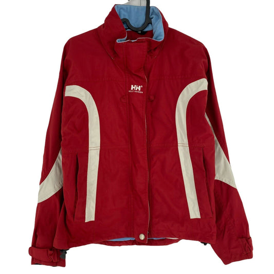 HELLY HANSEN TECH Dark Red Waterproof Jacket Size S