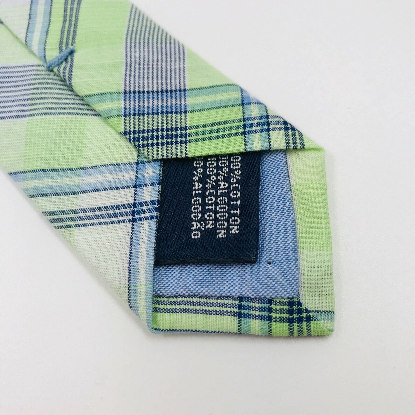 GANT Green Colourful 100% Cotton Tie Made In Italy