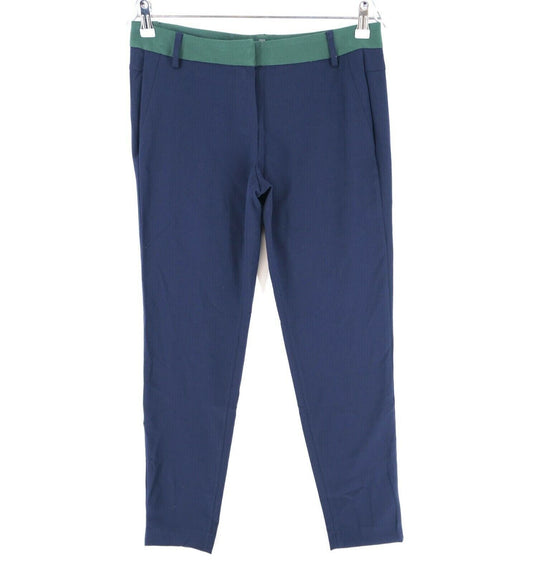 NAF Pantalon chino coupe fuselée bleu marine NAF Taille 38