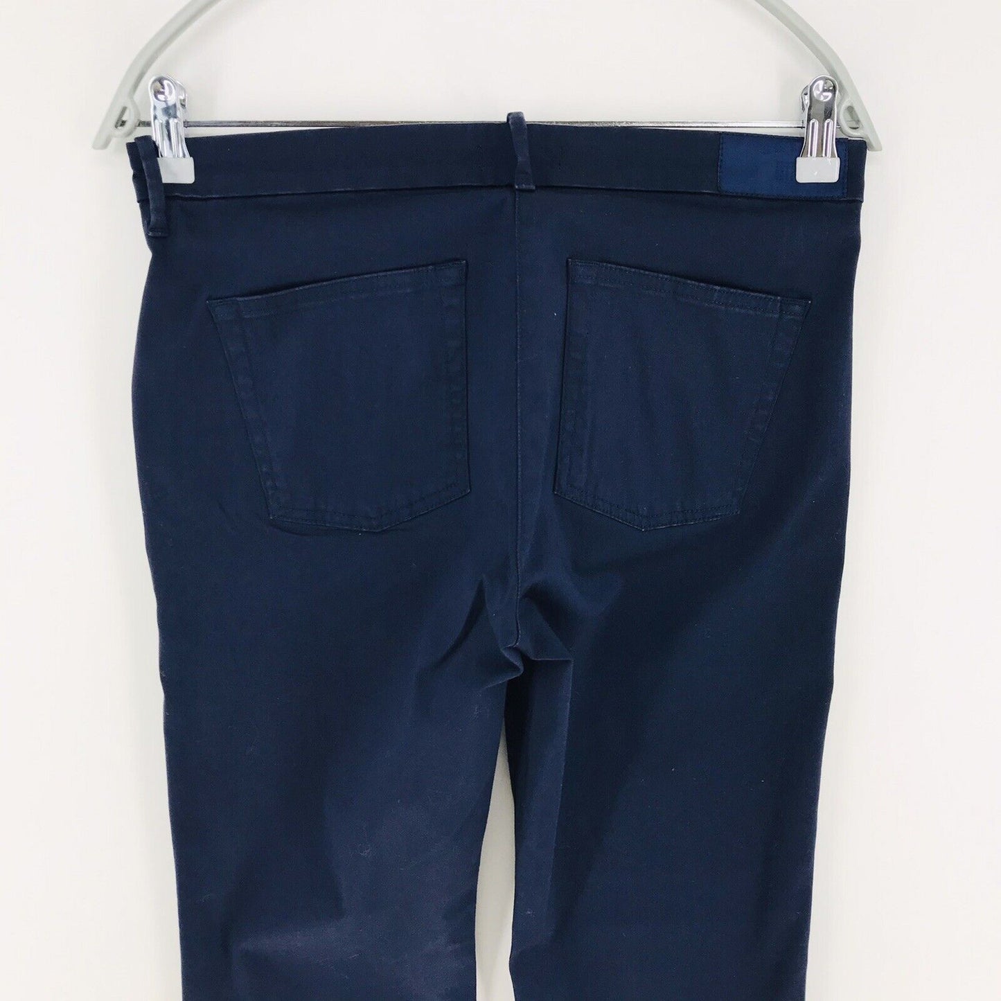 RRP €145 GANT Women Dark Blue Slim Fit Chino Cropped Trousers EUR 36 US 6 UK 10