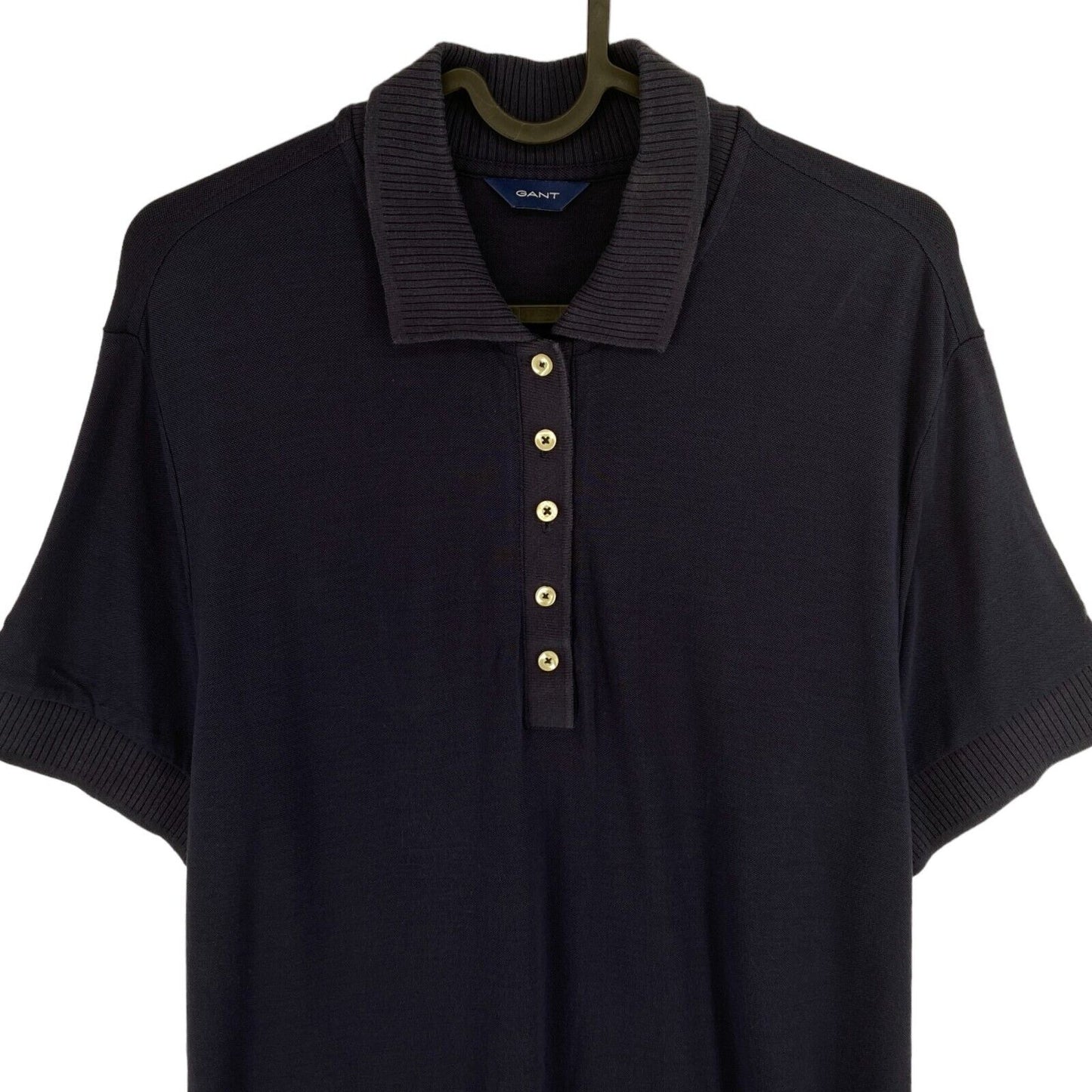 GANT Women Navy Blue Rugger Polo Dress Size S