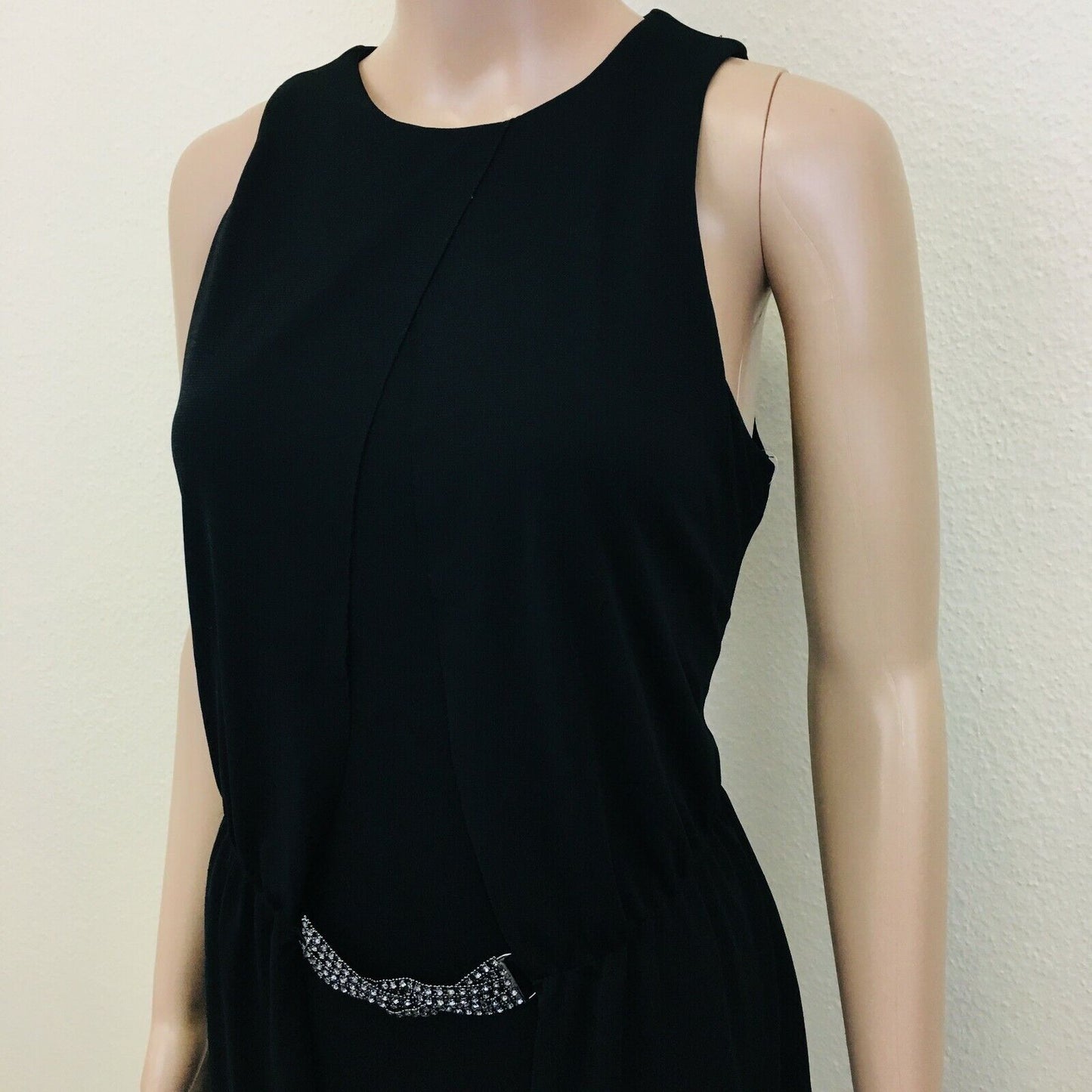 ZARA Black Sleeveless Evening Dress Size M