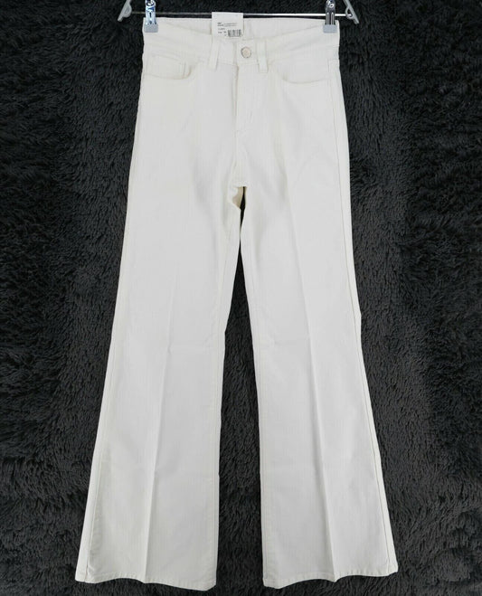 GANT White High Waist Regular Bootcut Fit Star Pockets Size W30 L34