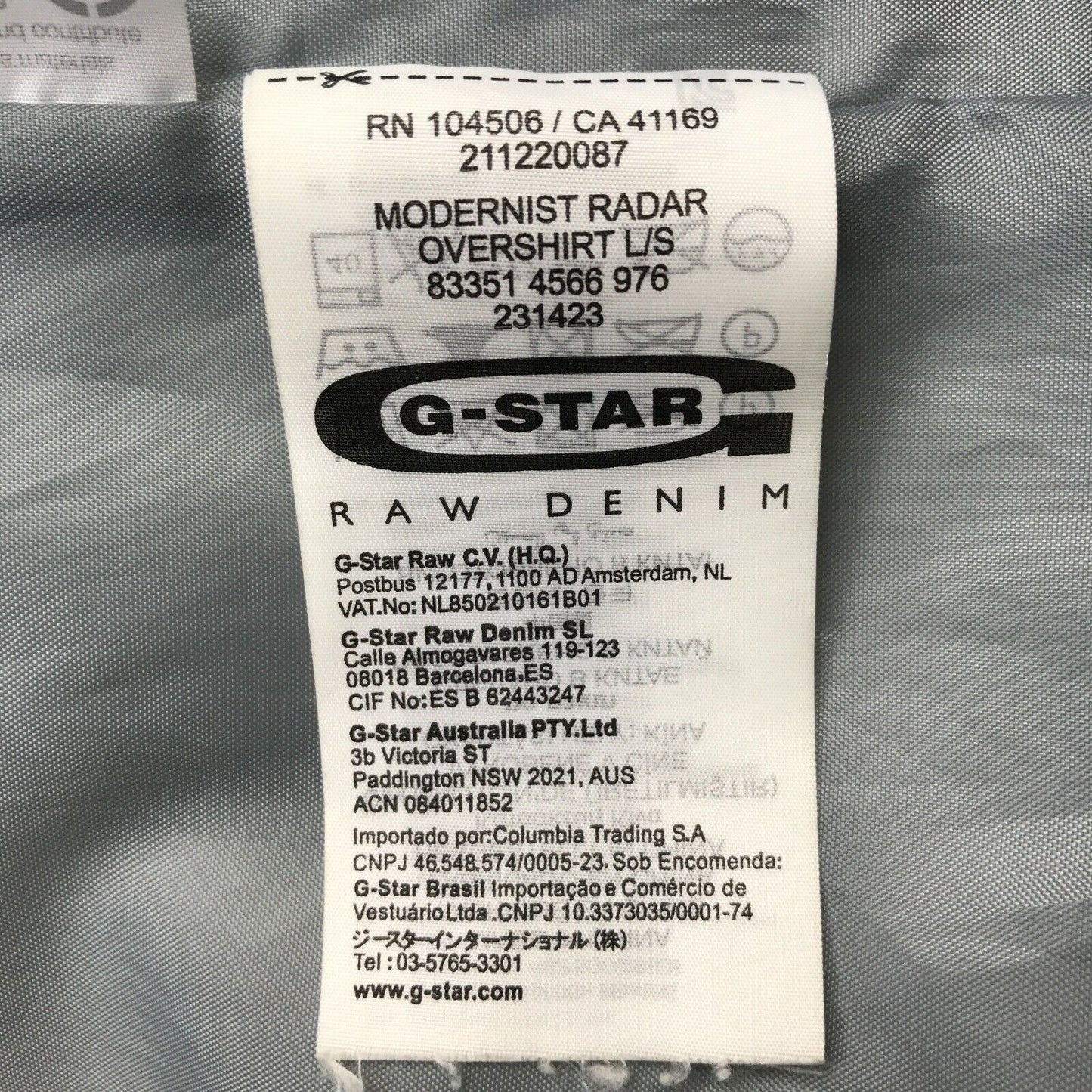 G-STAR RAW Veste matelassée vert foncé Taille M