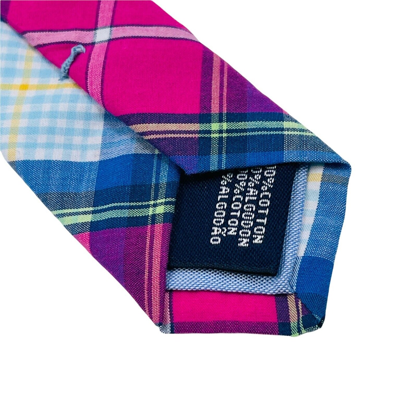 GANT Multicoloured Striped 100% Cotton Hand Made Tie