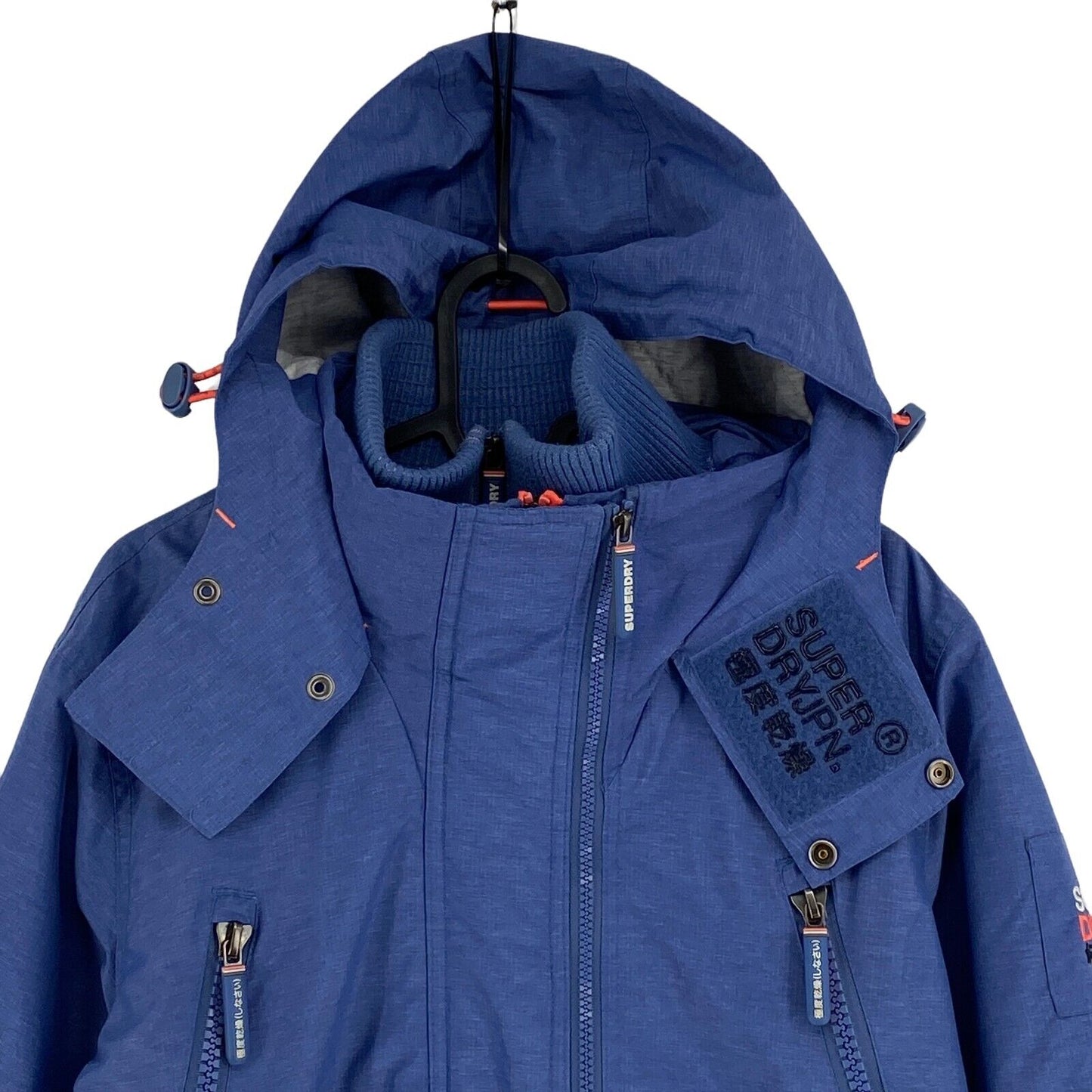 SUPERDRY Wind Yachter Navy Blue Hooded Jacket Size M