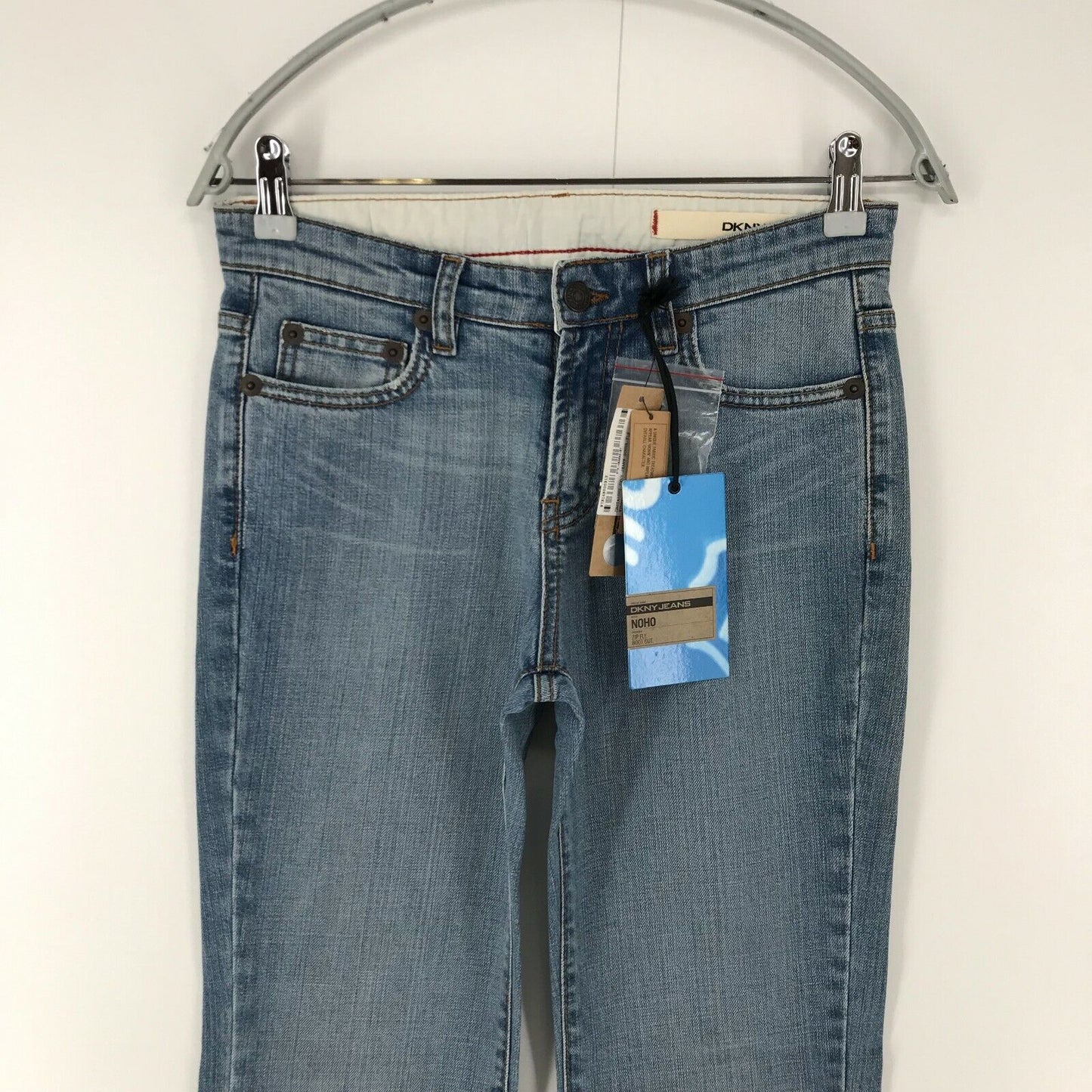 DKNY JEANS NOHO Women Blue Regular Bootcut Fit Jeans Size W26 L32