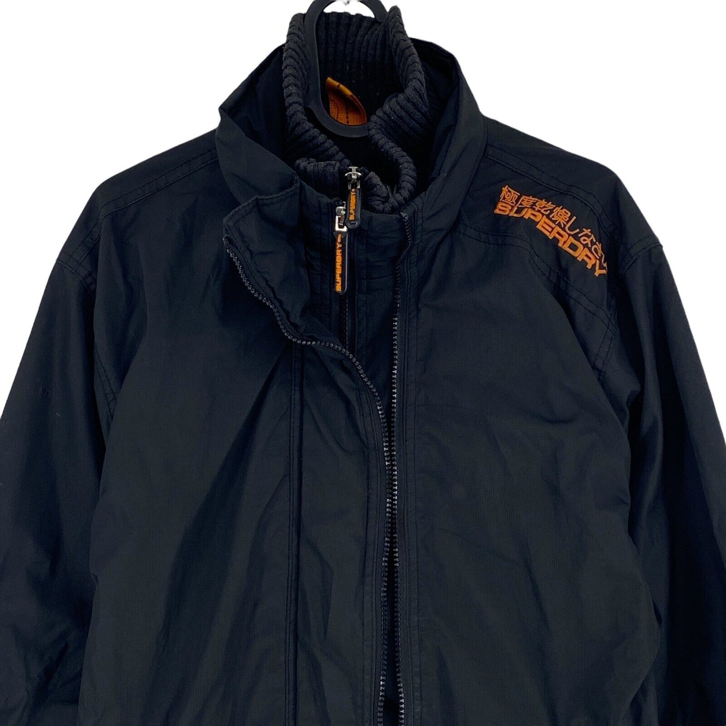 SUPERDRY Double Blacklabel Schwarze Jacke Größe S