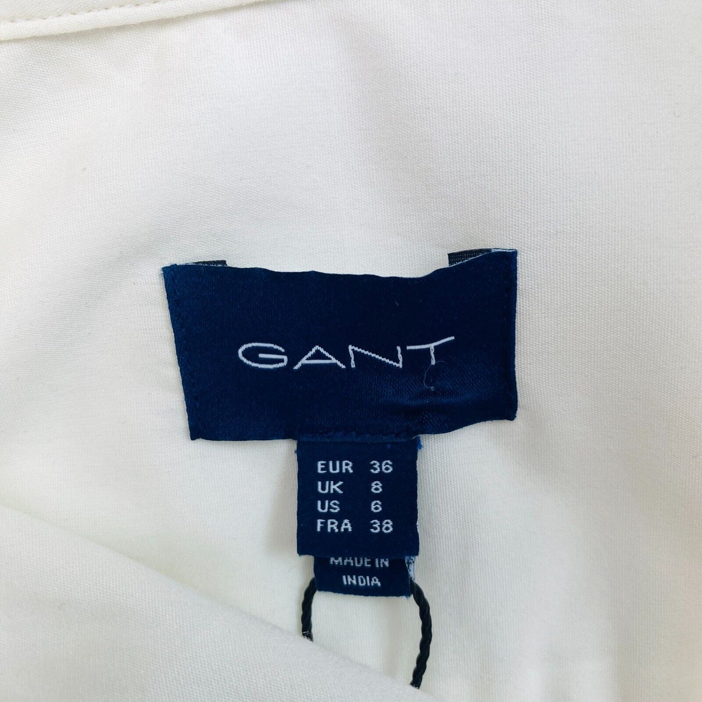 GANT White Relaxed BD Shirt Size EU 36 UK 8 US 6