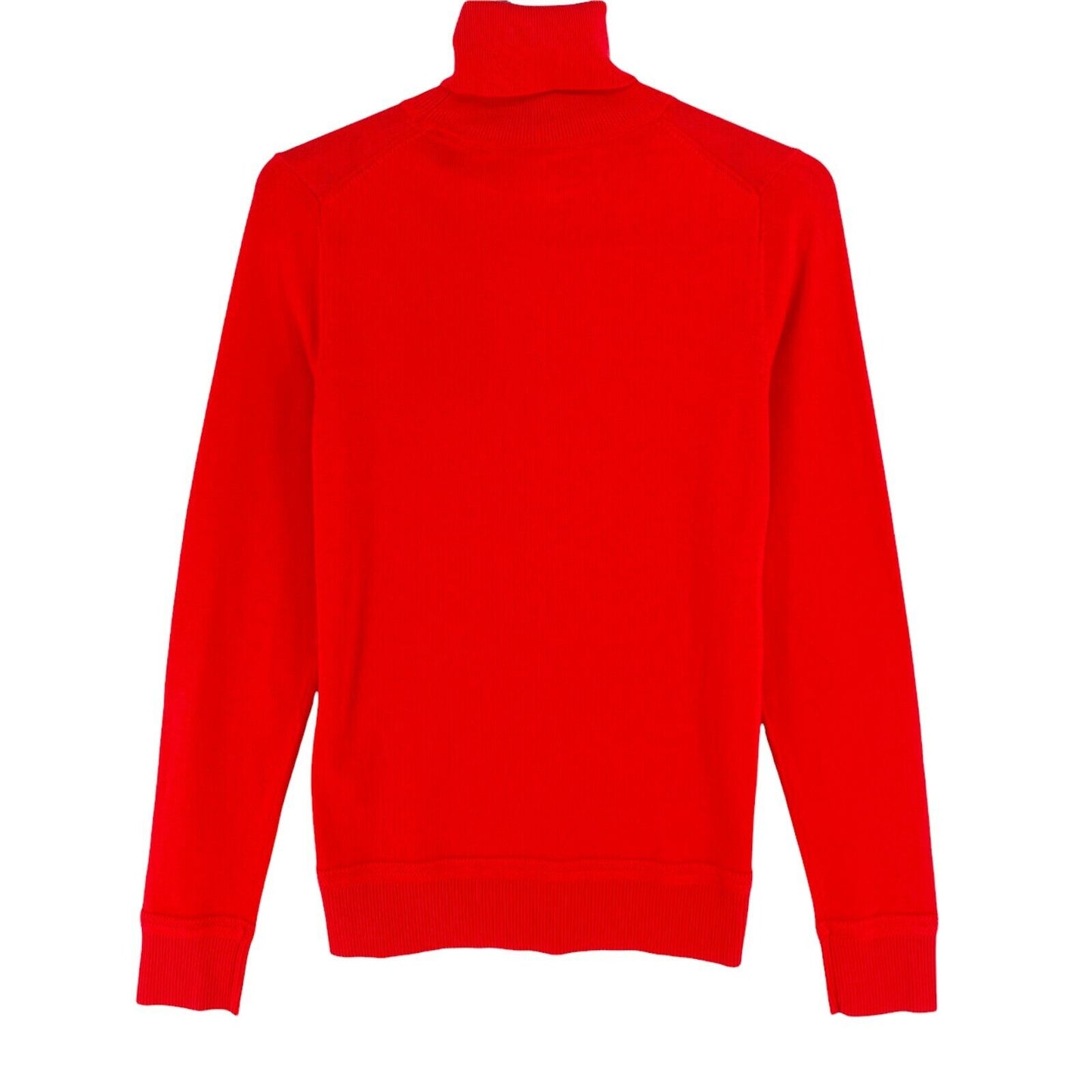 GANT Red Light Cotton Turtle Neck Sweater Jumper Size XS