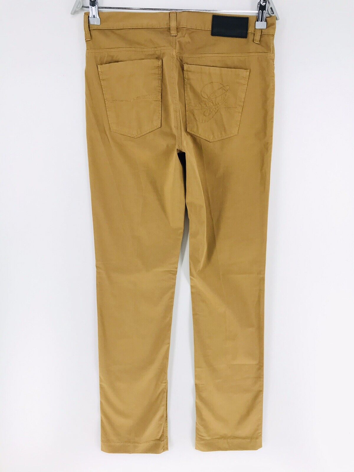 GANT DAWN Women Brown Normal Waist Regular Fit Narrow Leg Chino Trousers W29 L34