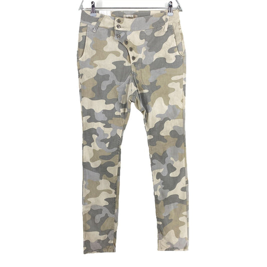 PVC €144 SEXY FEMME Pantalon Camouflage Beige Pantalon Taille XS W30