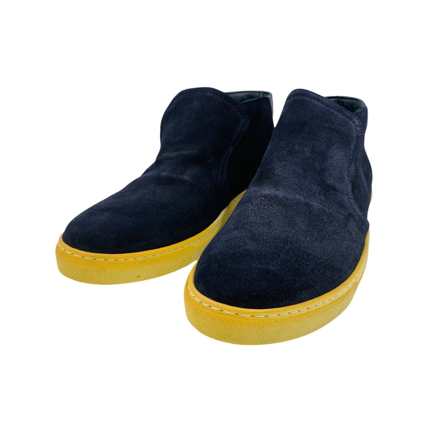 Tommy Hilfiger Mens Navy Blue Suede Leather Slip On Shoes EU 44 US 11 UK 10