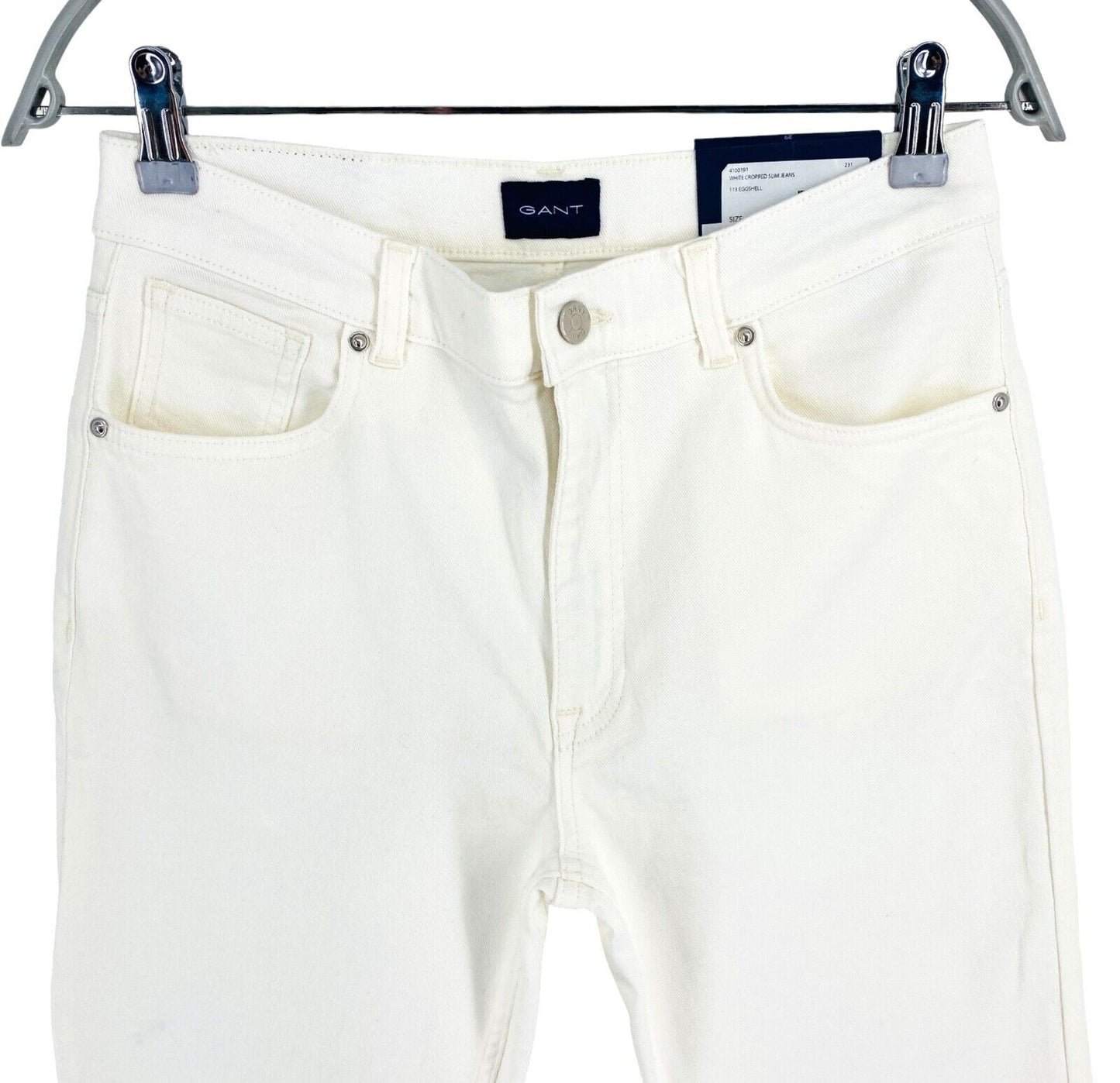 GANT Jean slim court blanc taille W29