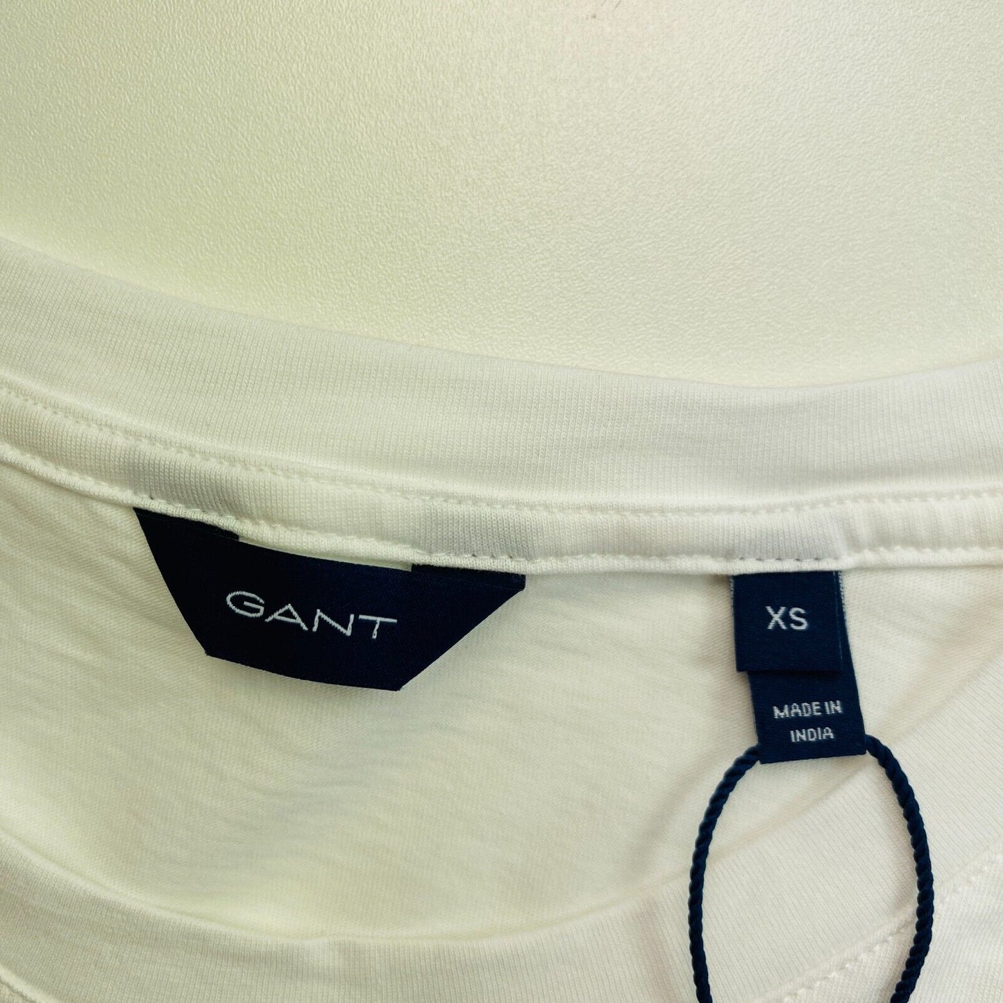 GANT White Original Crew Neck Short Sleeves T Shirt Size XS