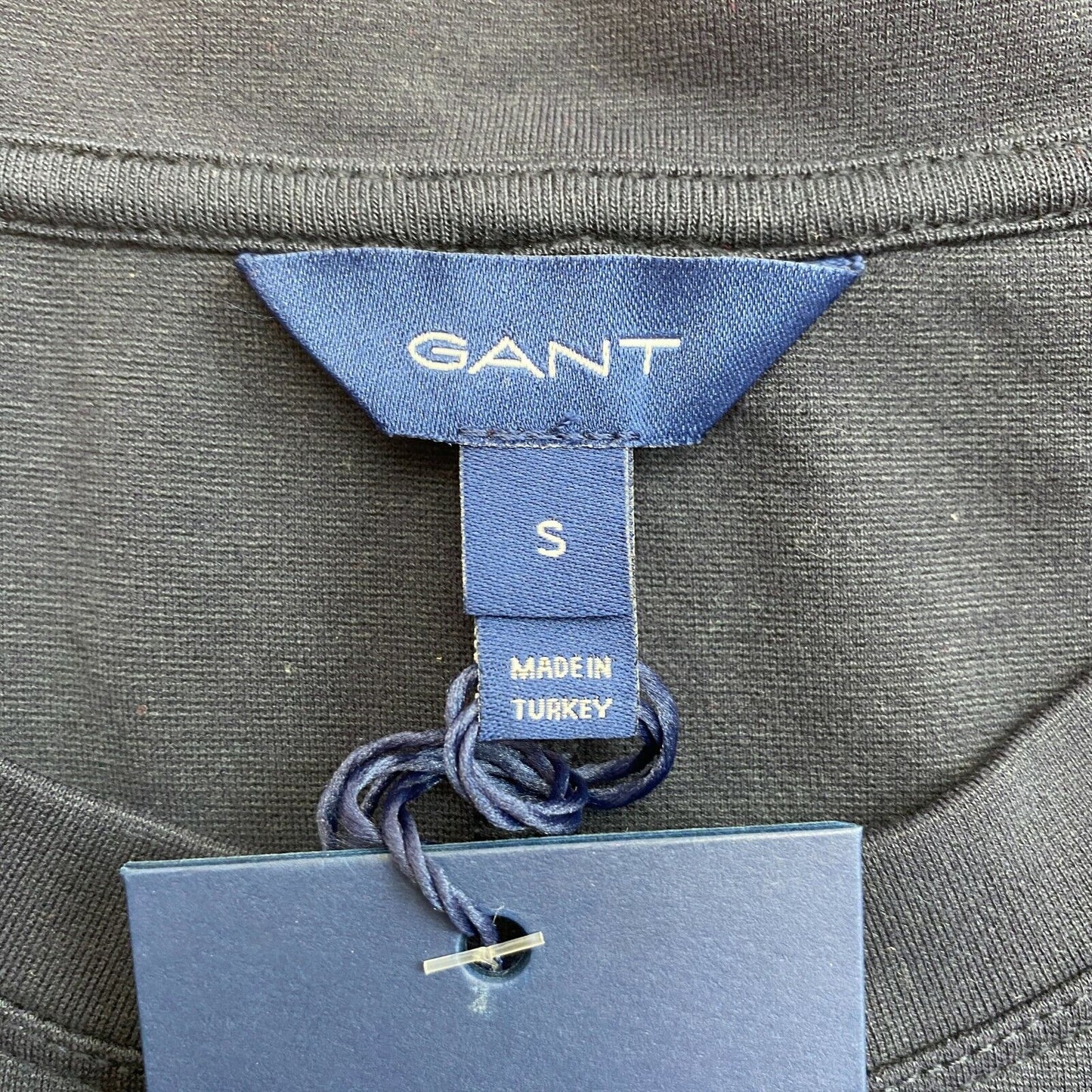 GANT Navy Blue A Line Jersey Crew Neck Dress Size S