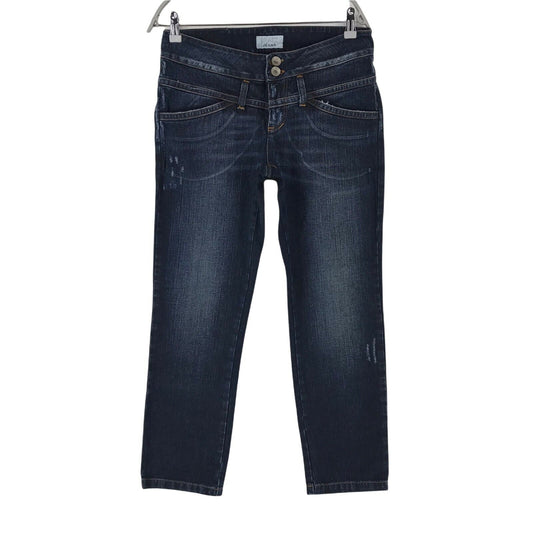 BRAEZ Damen Jeans, Blau, Loose Straight Fit, Größe W29