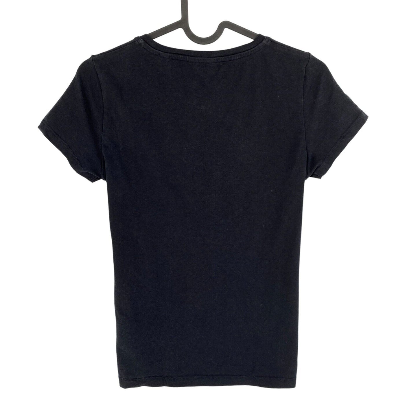 GANT T-shirt noir à col rond Taille XS