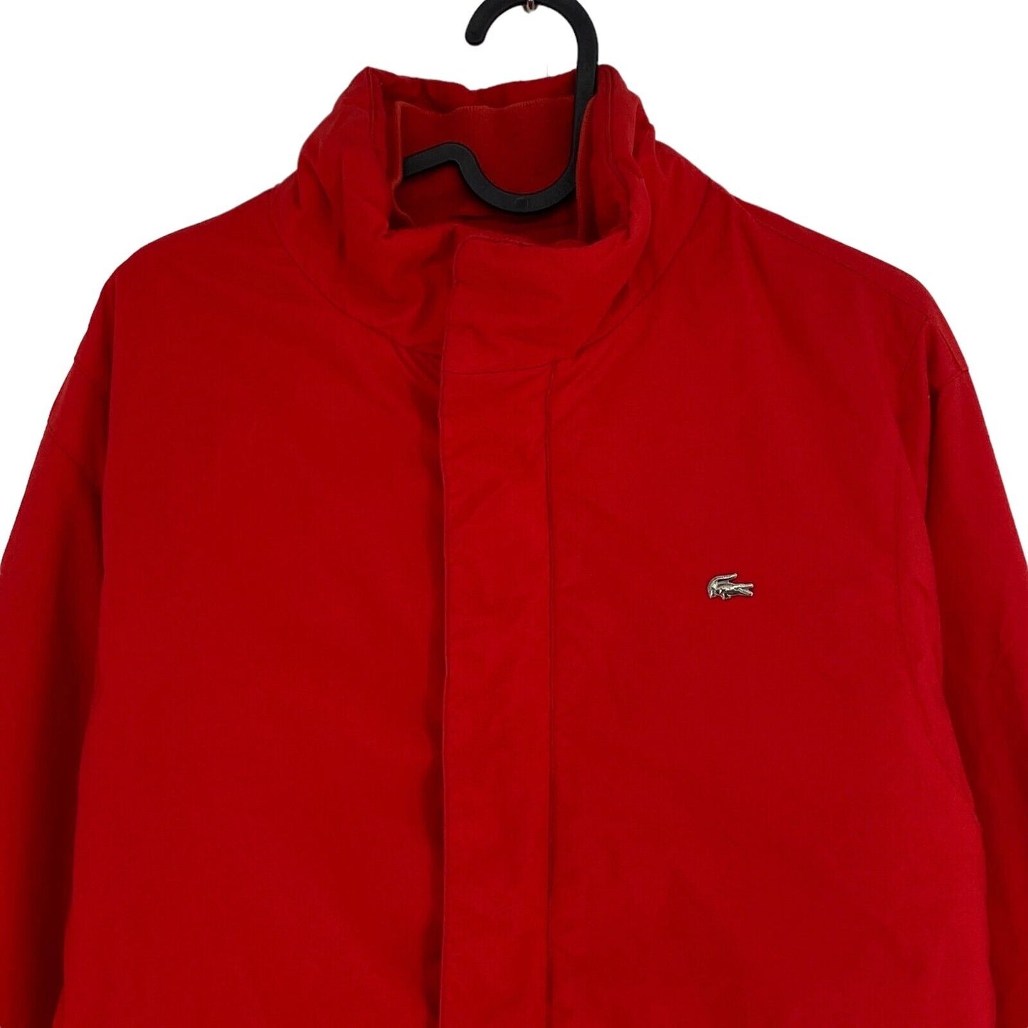 LACOSTE Red Padded Jacket Coat Size FR 3 EU 48 UK/US 38