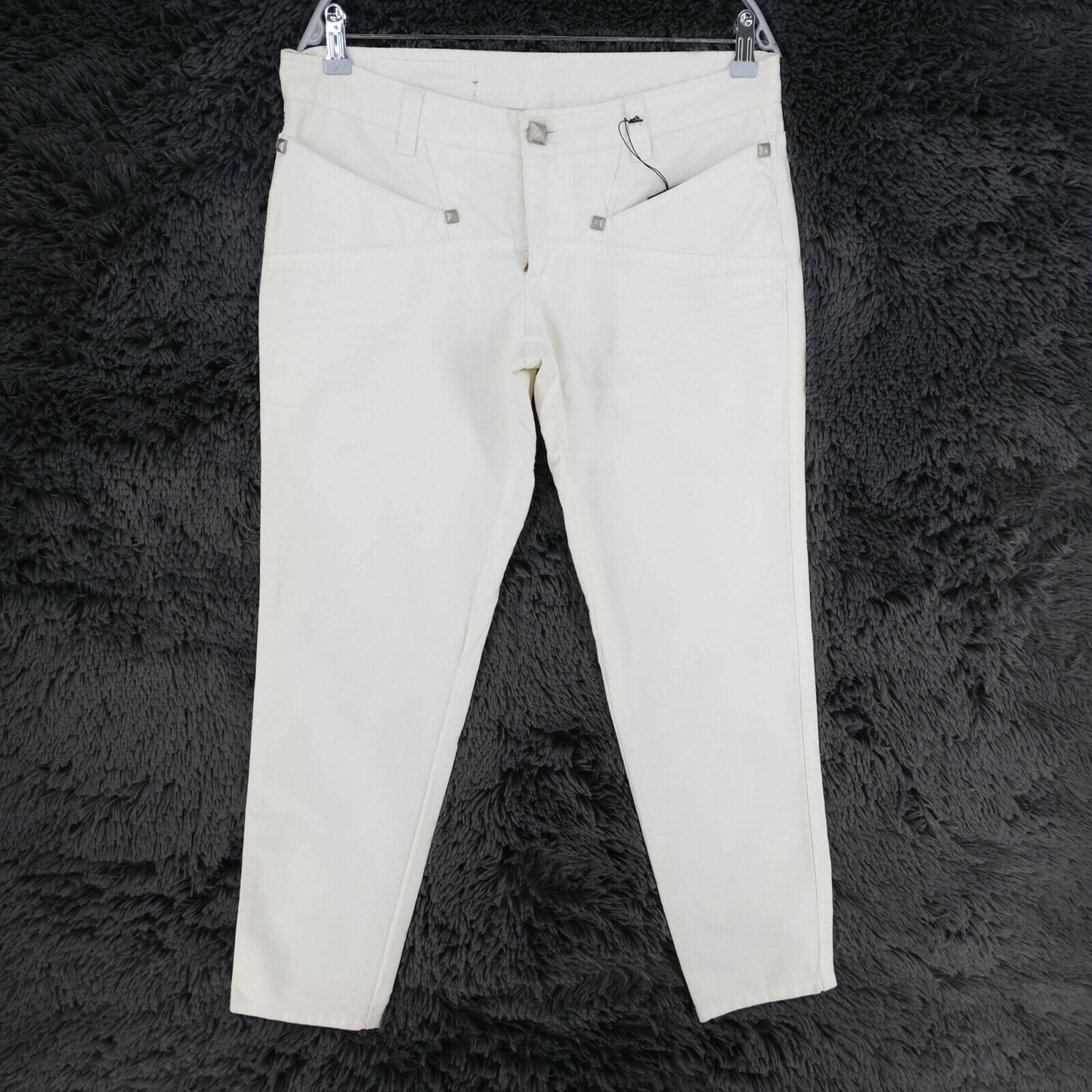 STEFANEL White Jeans Size EU 42 UK 12 US 10