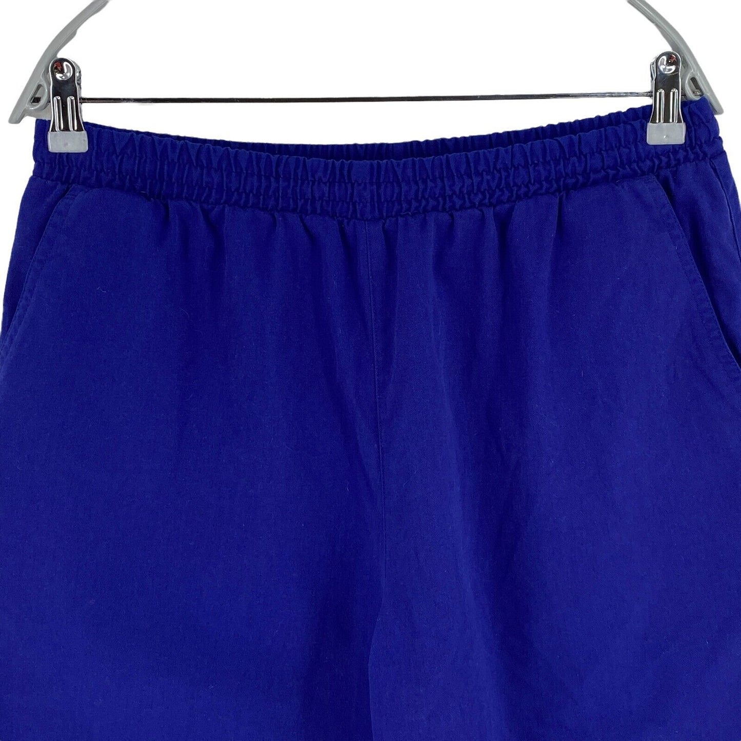 adidas Activewear-Shorts aus Baumwollmischung, Blau, Größe M W29