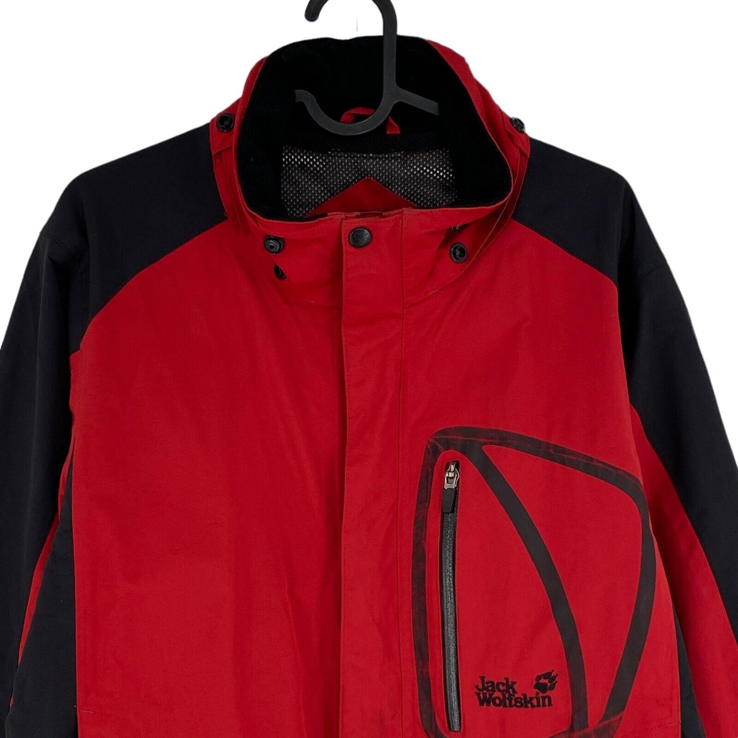 Jack Wolfskin Texapore Red Jacket Coat Size S