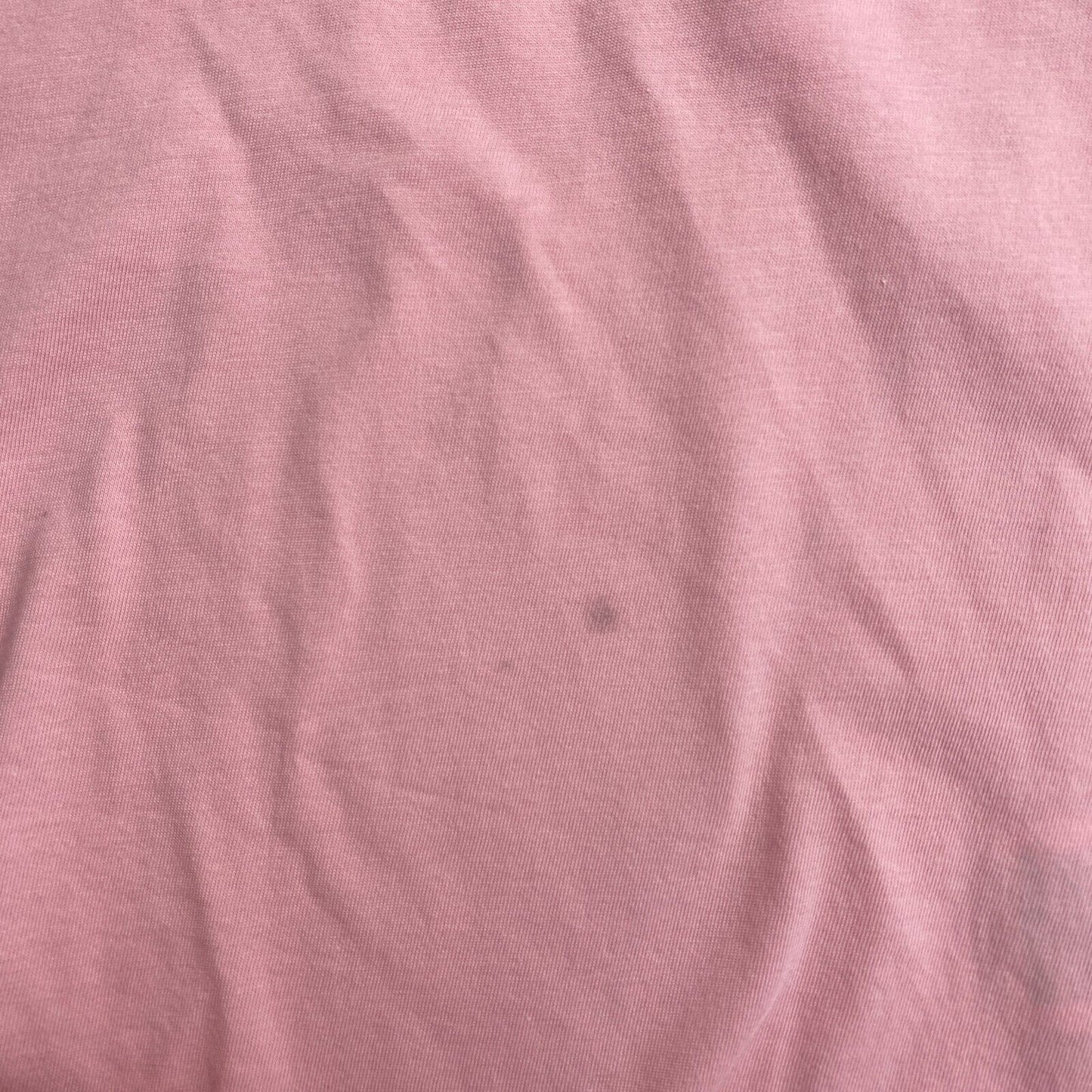 GANT Women Pink Logo Crew Neck Short Sleeves T Shirt Size XS