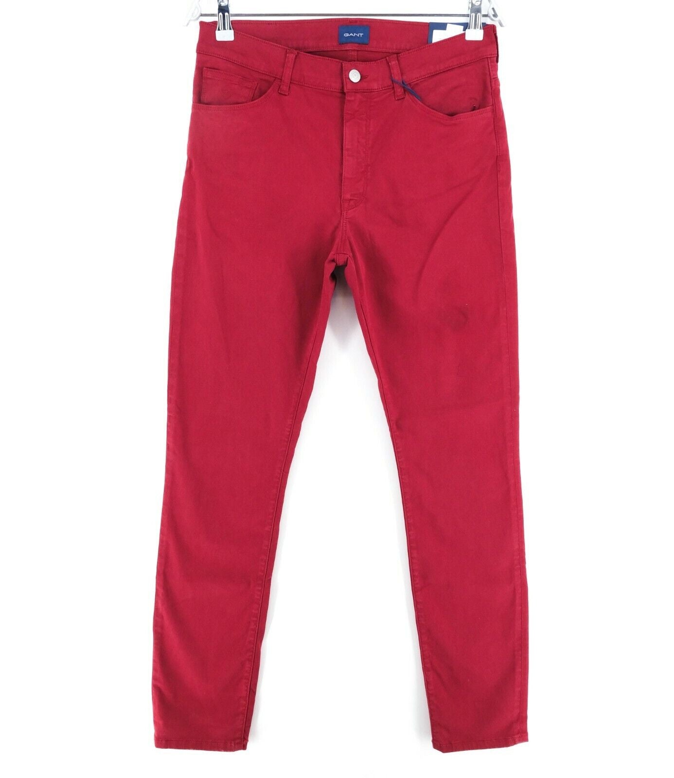 GANT Red Skinny Satin Jeans Size W31 L32