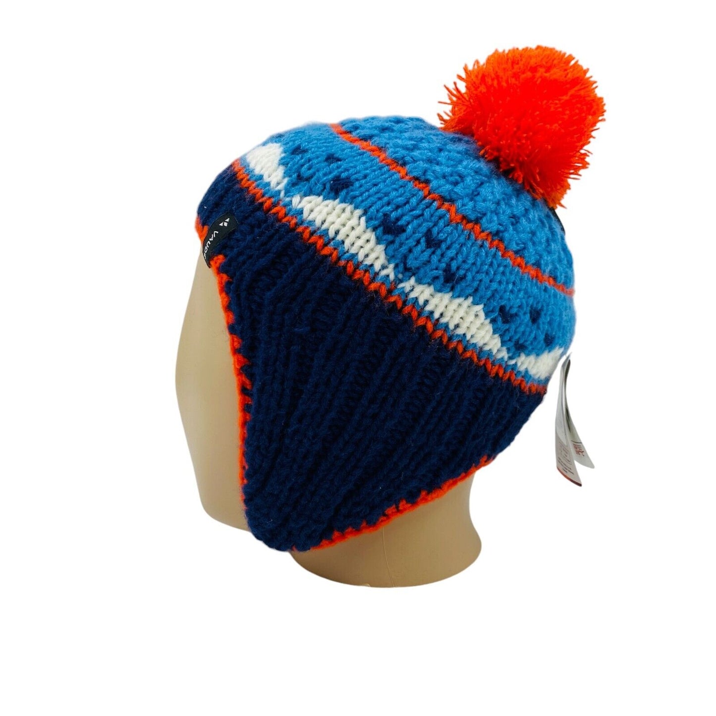 VAUDE Kids Blue Knitted Winter Hat Cap Size S