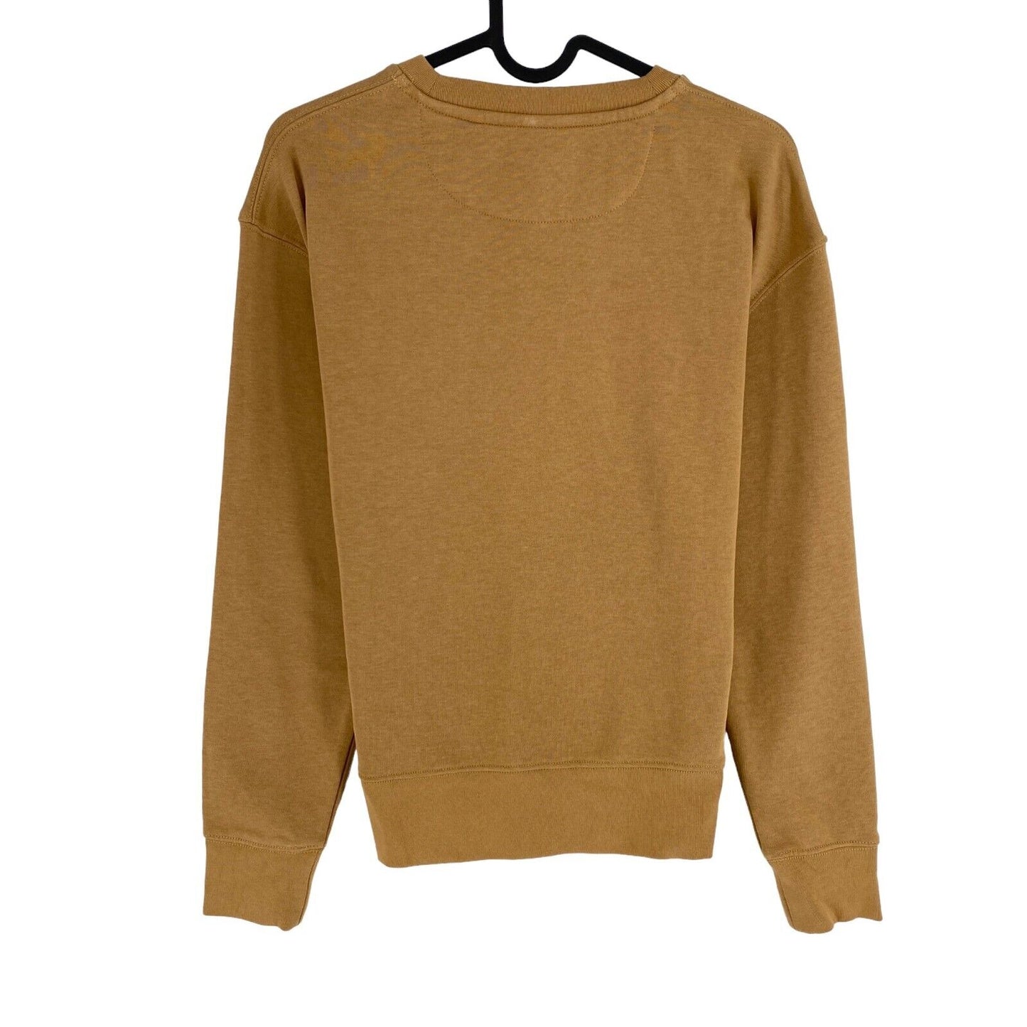 GANT Brown Tonal Logo Crew Neck Sweater Jumper Size S