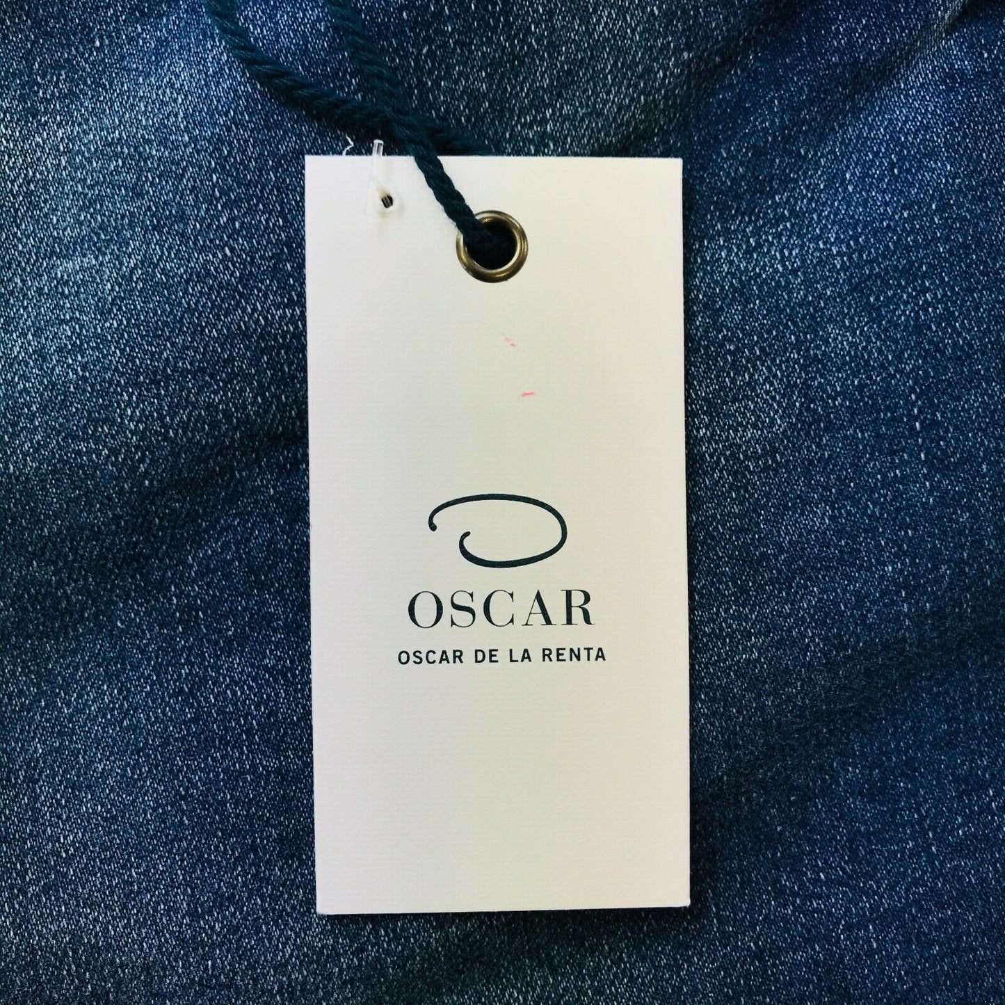 Oscar De La Renta Blue Classic Regular Fit Jeans Size W32 L32