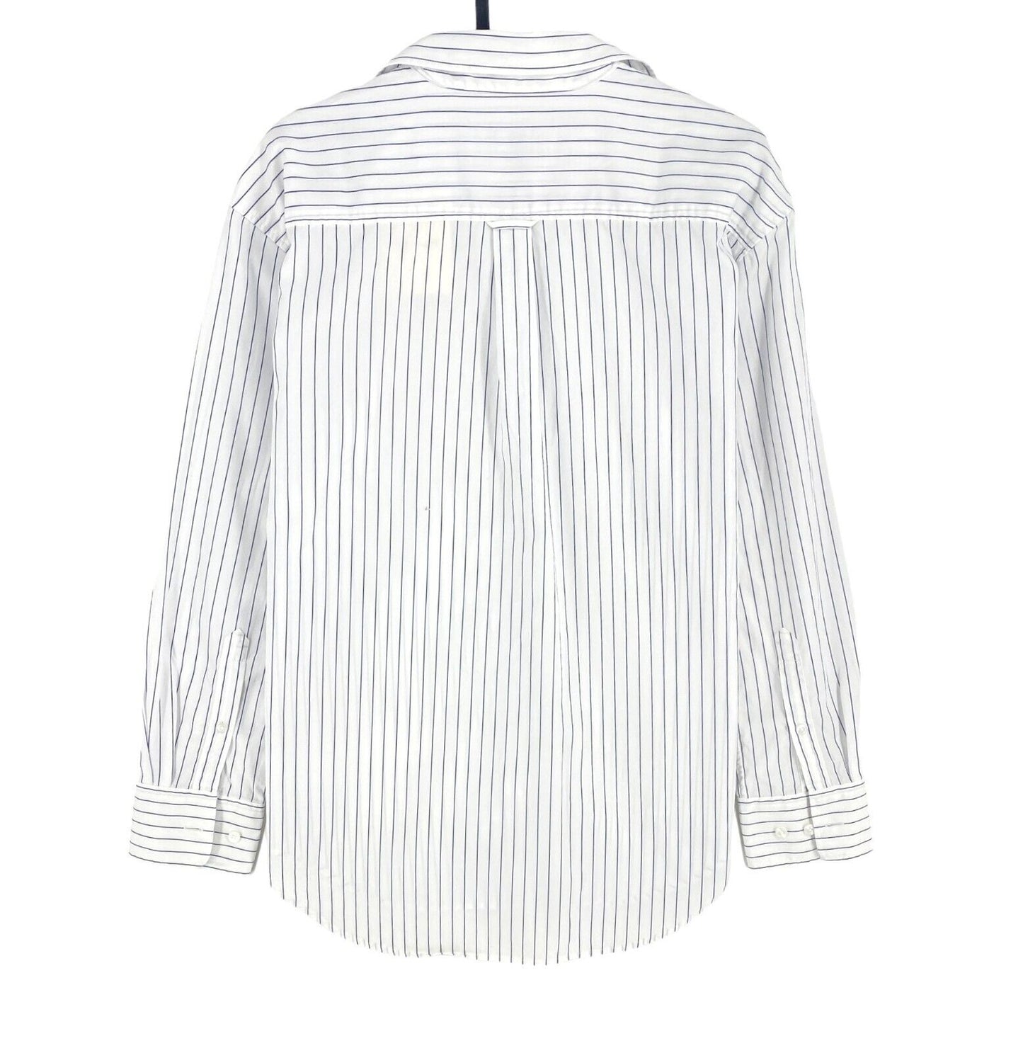 GANT White Relaxed Striped Poplin Shirt Size EU 34 UK 6 US 4