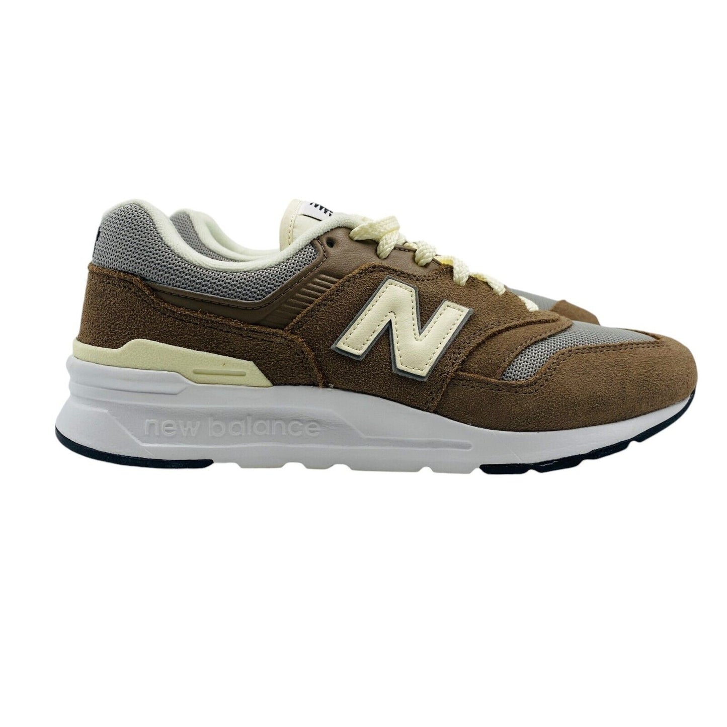 New Balance Mens Brown Lace Up Suede Leather Shoes Sneakers EUR 40.5 UK 7 US 7.5