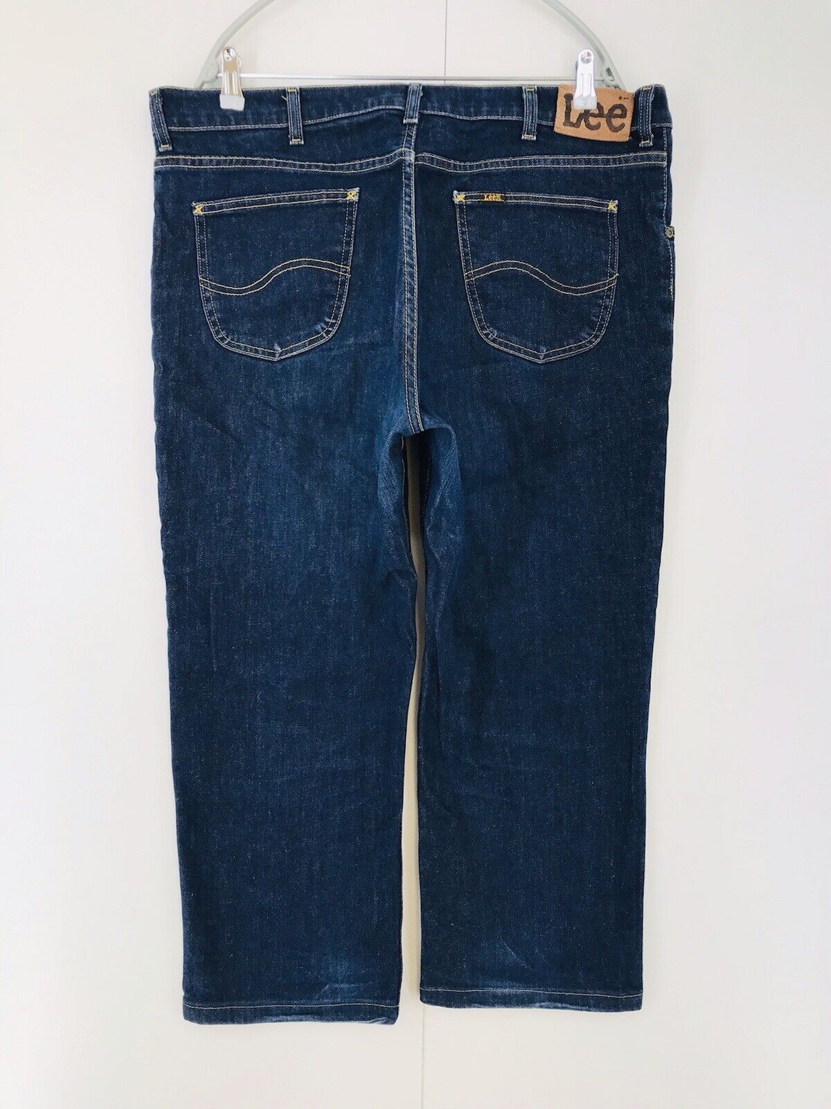 Lee BROOKLYN Dark Blue Regular Straight Fit Jeans Size W40 L28