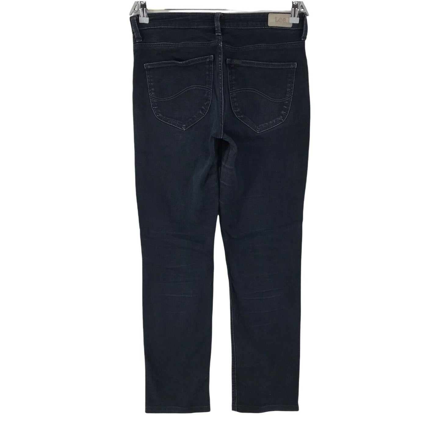 Lee MARION Damen Jeans in Dunkelblau, Regular Straight Fit, Größe W30 L33