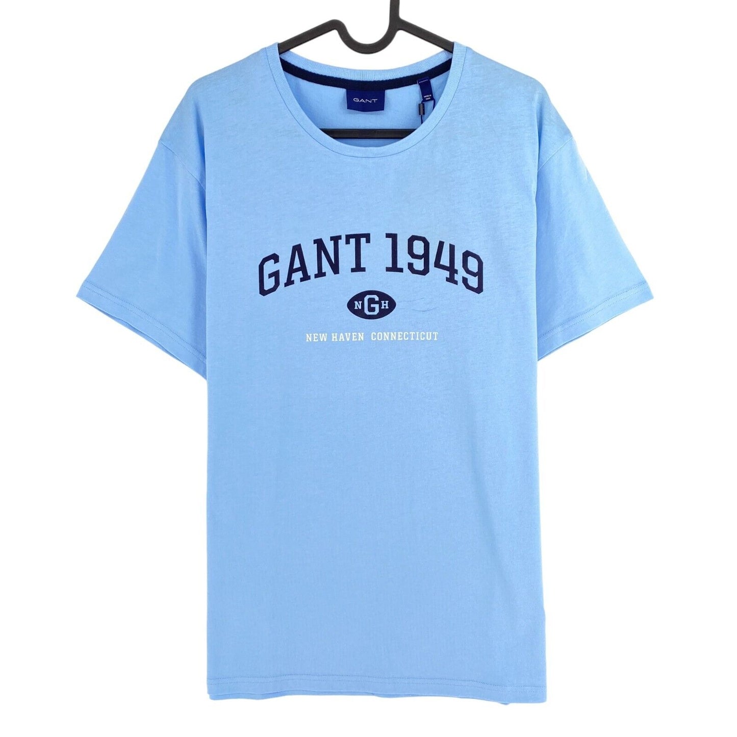 GANT Light Blue 1949 Crew Neck T-Shirt Size L