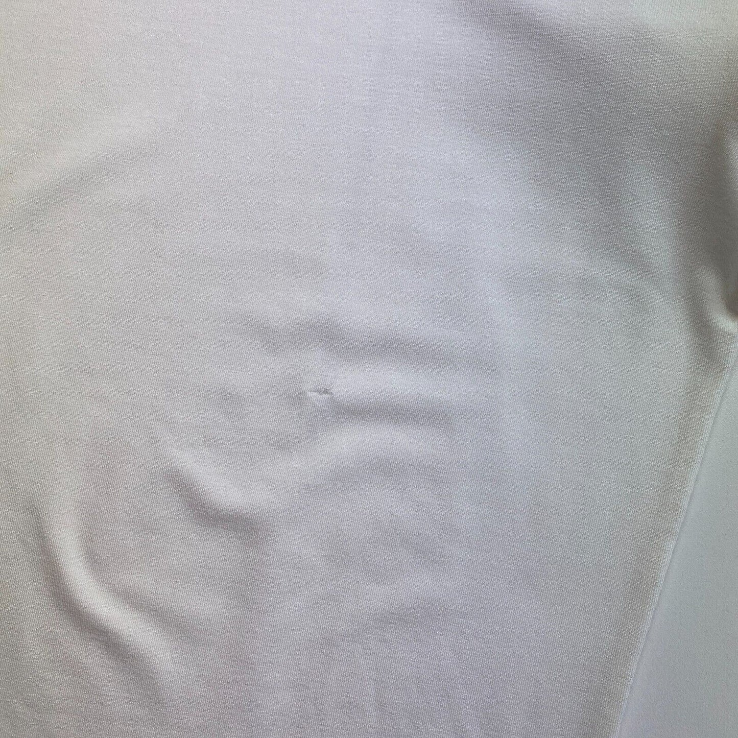 GANT T-Shirt aus Jersey mit langen Ärmeln und Rollkragen, Größe XS, weiß